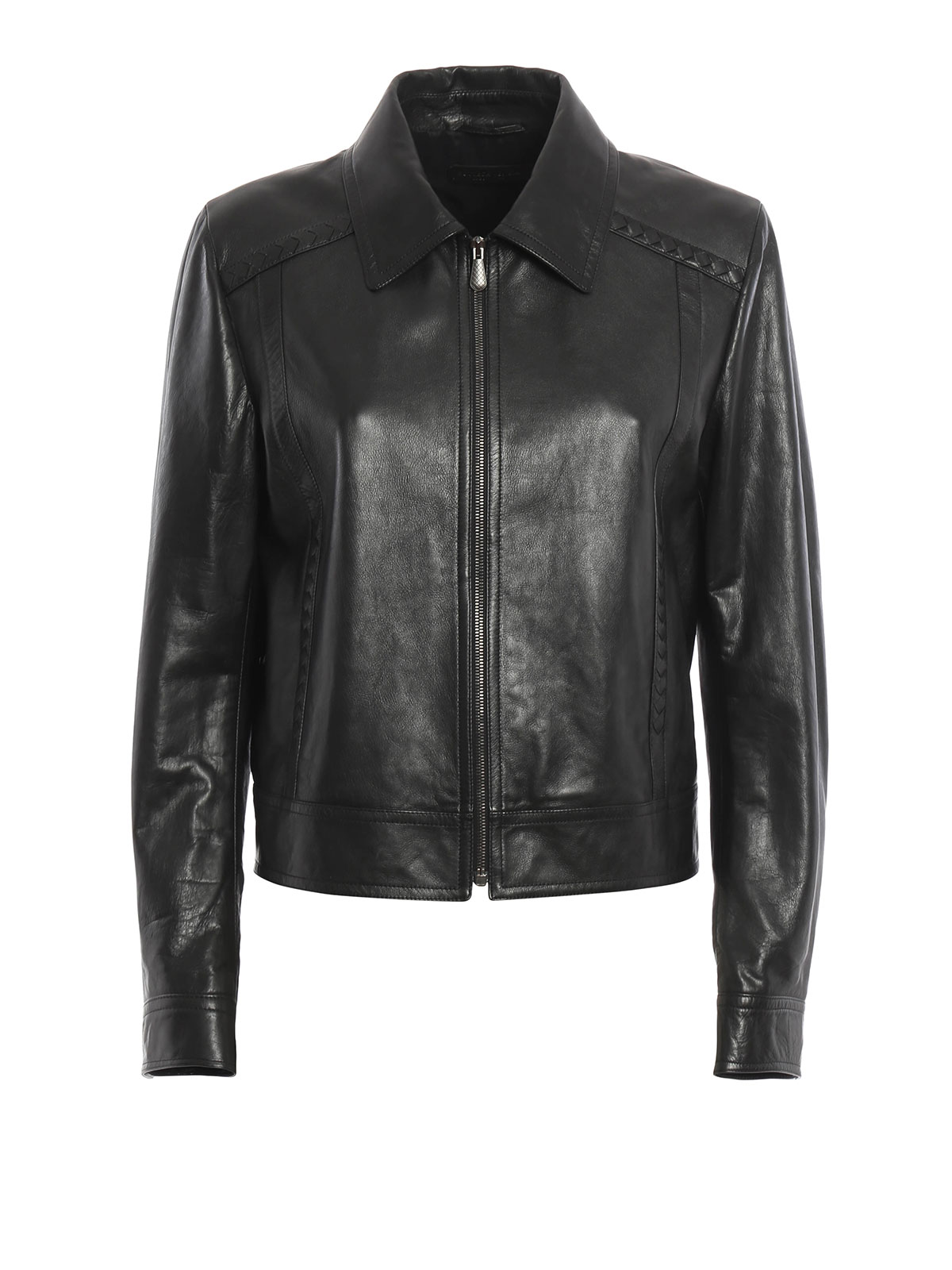 Leather jacket Bottega Veneta - Taurus leather jacket - 450270VDJS01000
