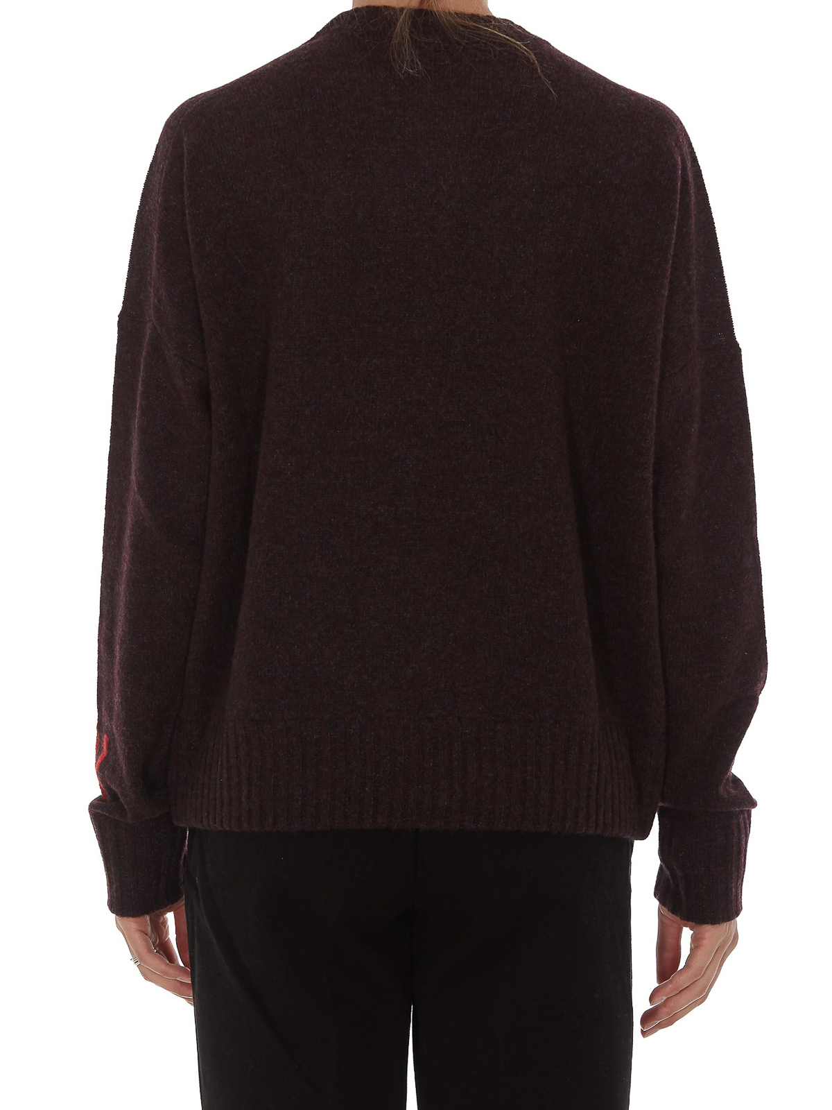 Crew necks Zadig&Voltaire Branded sleeve sweater - WJMM1103FBORD
