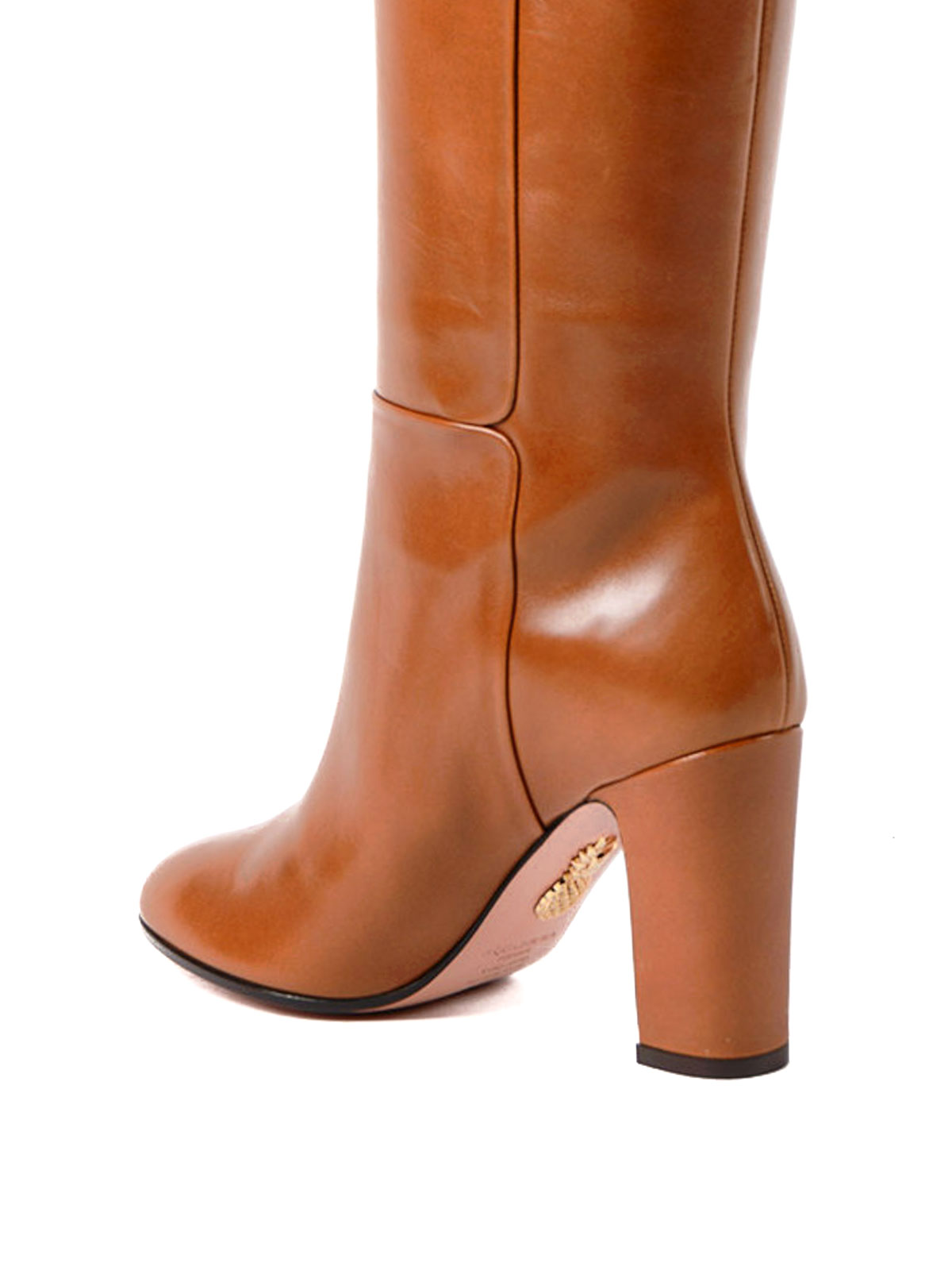 Brera smooth calf leather boots 