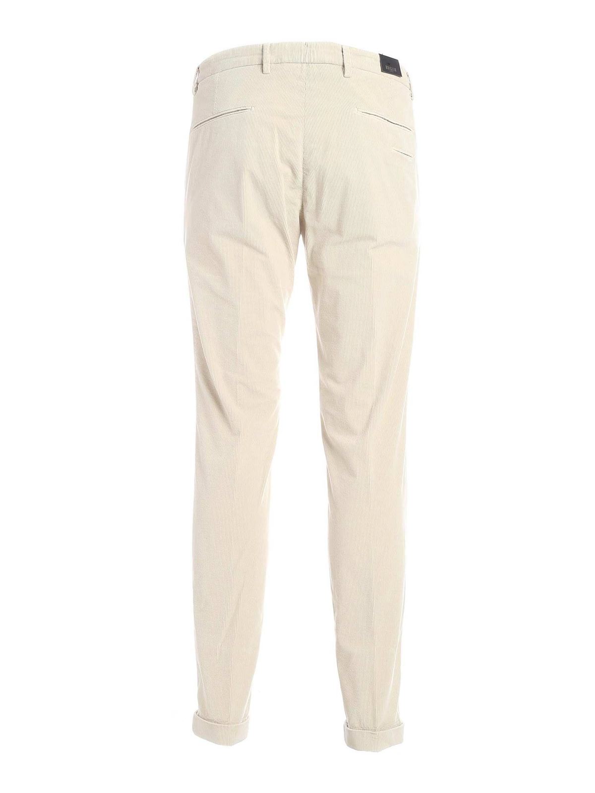 white velvet pants