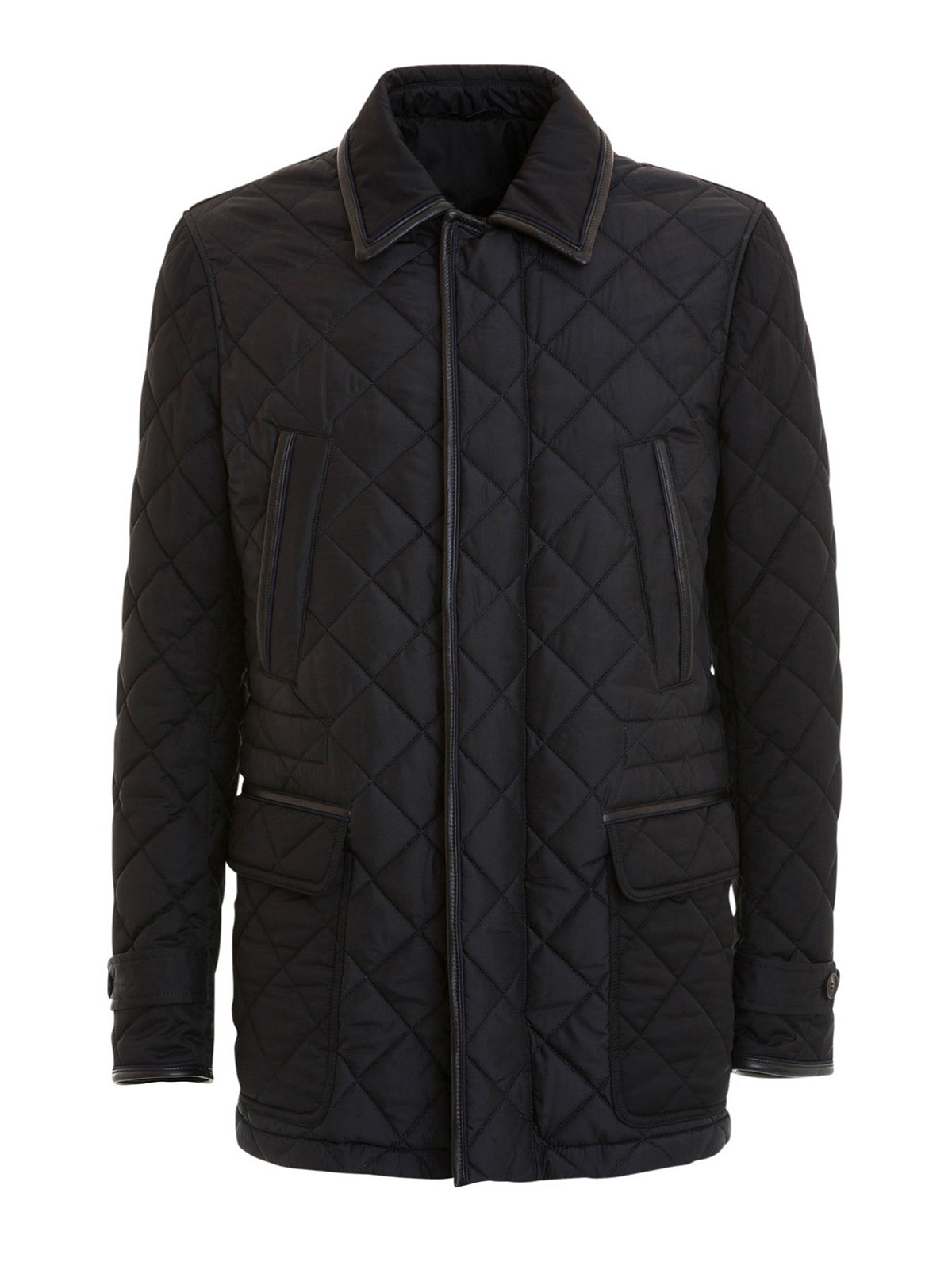 Casual jackets Brioni - Quilted padded silk jacket - SFM60LO543M4110