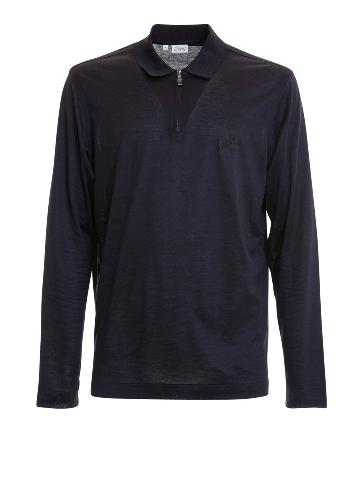 Polo shirts Brioni - Long sleeves cotton polo shirt - UJ3L0LPZ6004200