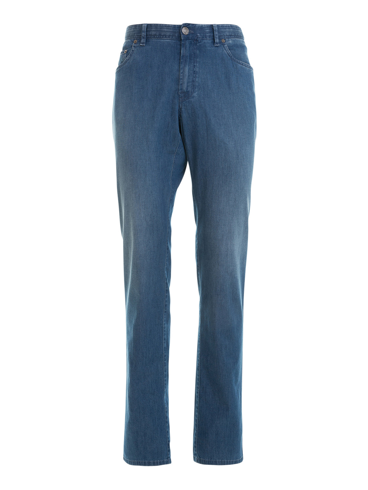 Brioni Stretch cotton denim jeans straight leg jeans SPL34JP3D024800