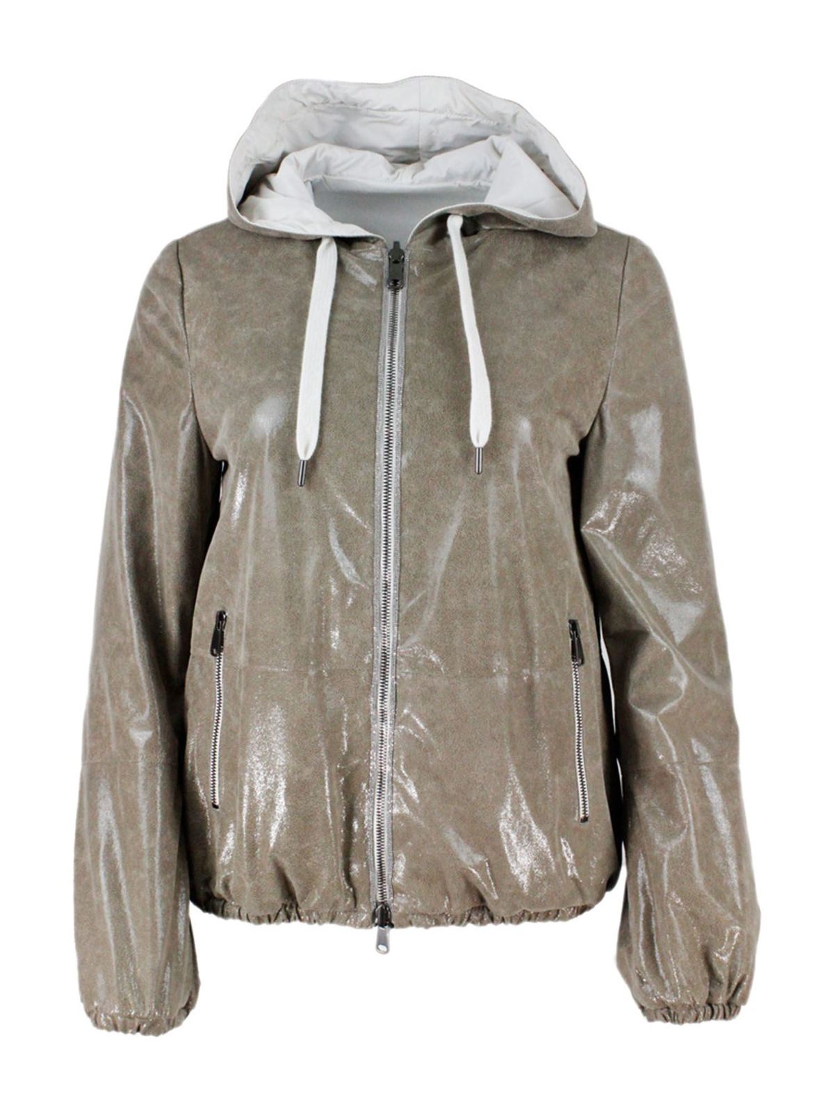 Leather jacket Brunello Cucinelli 