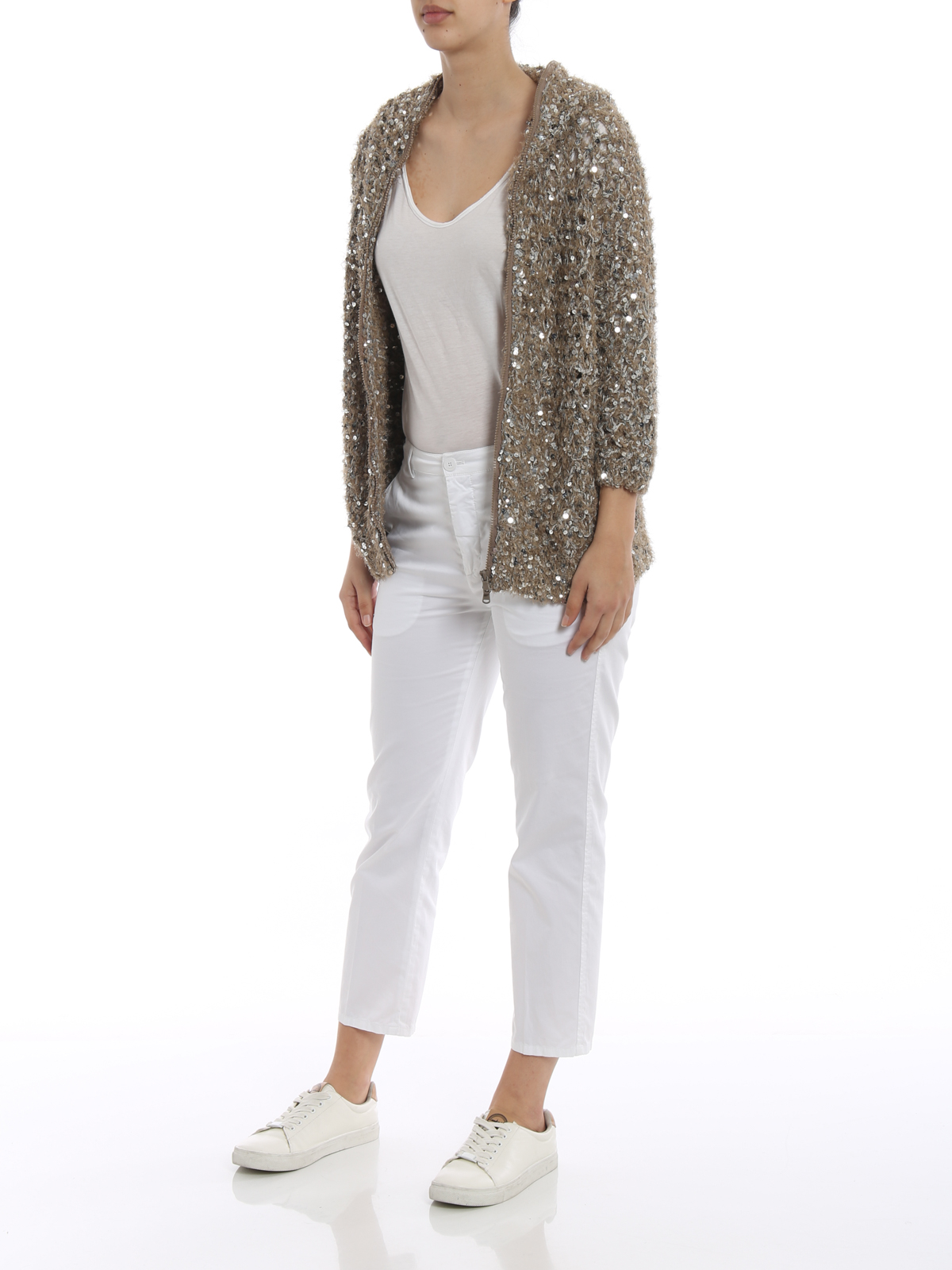 sequin cardigans