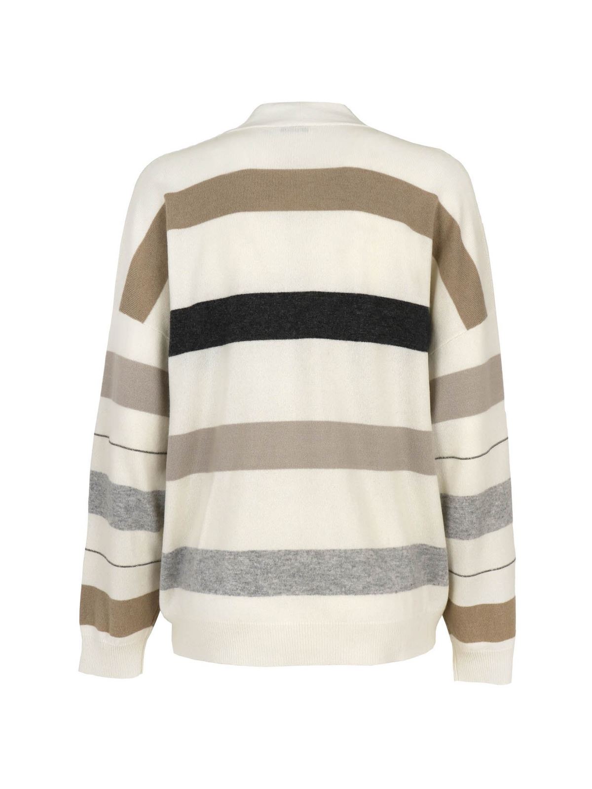 cream v neck cardigan