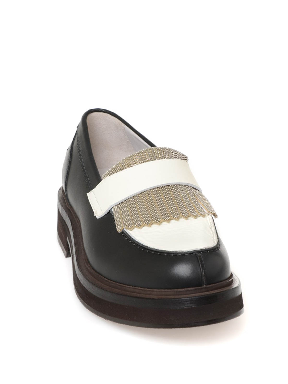 studded moccasins