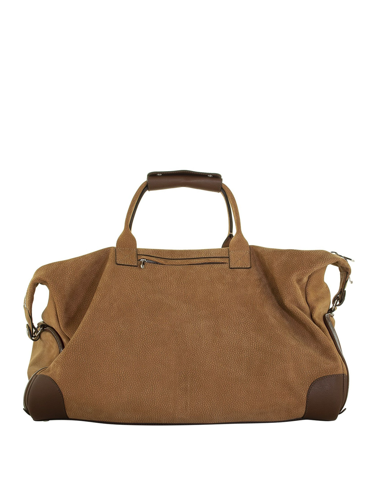 Brunello Cucinelli - Nubuck and leather duffle bag - Luggage & Travel ...