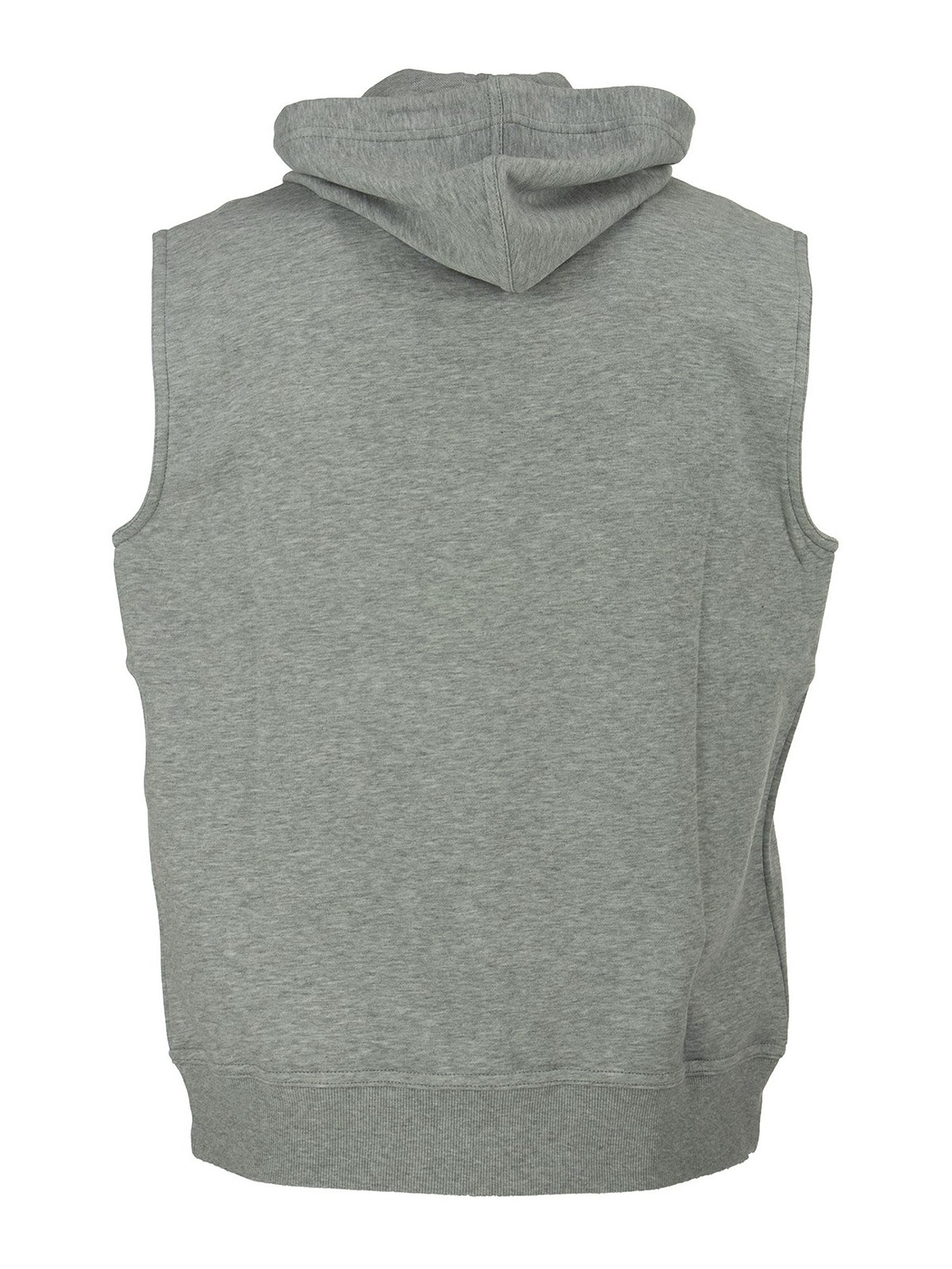 cotton sleeveless hoodie