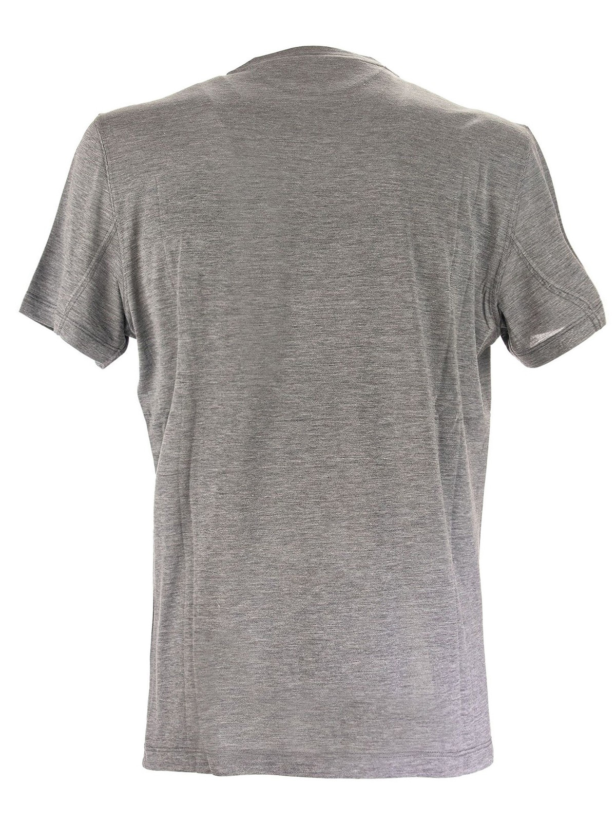 T-shirts Brunello Cucinelli - Mélange cotton T-shirt - MTB461308C572