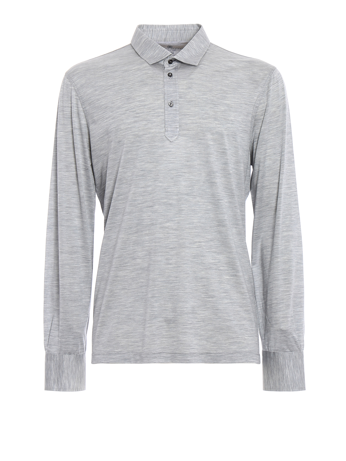 brunello cucinelli long sleeve polo