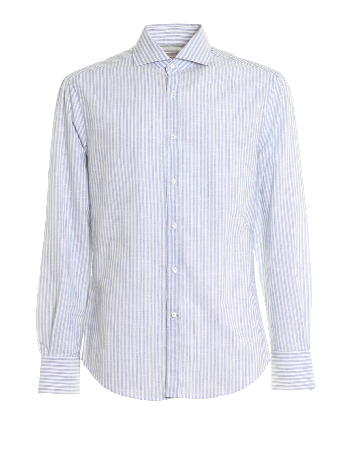 Pattern Cotton Shirt | striped pattern cotton shirt by brunello cucinelli Pattern Cotton Shirt | striped pattern cotton shirt by brunello cucinelli