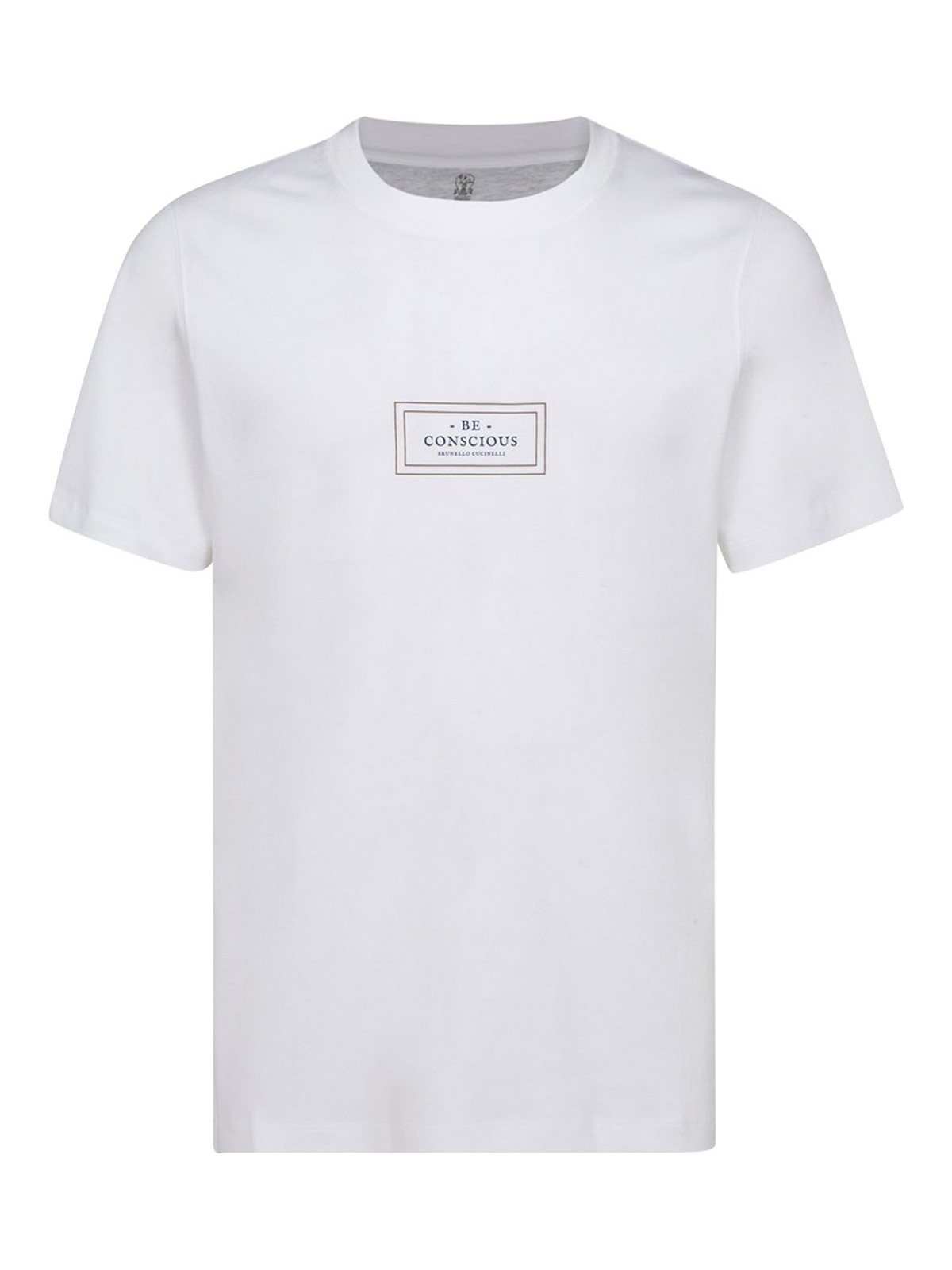 Brunello Cucinelli - Be Conscious T-shirt - t-shirts - MTS537157CD217