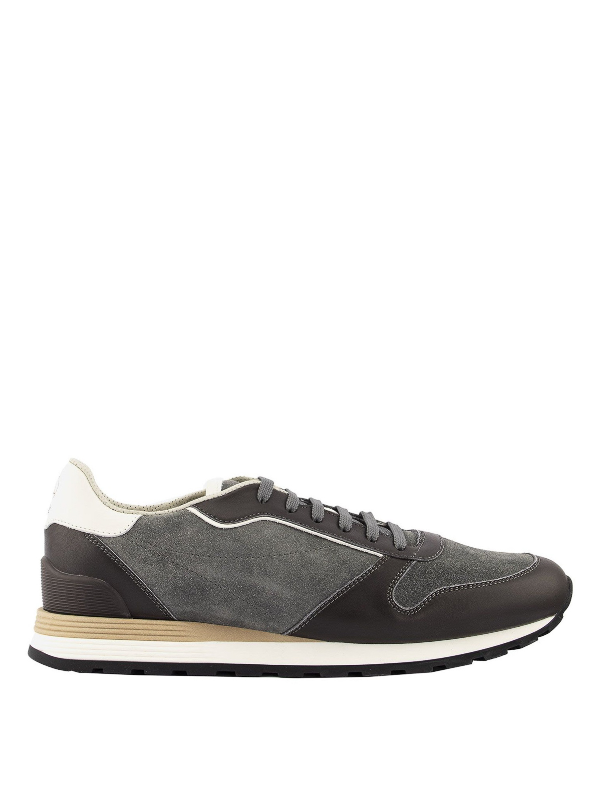 Trainers Brunello Cucinelli - Leather sneakers - MZUSBBA258CD319
