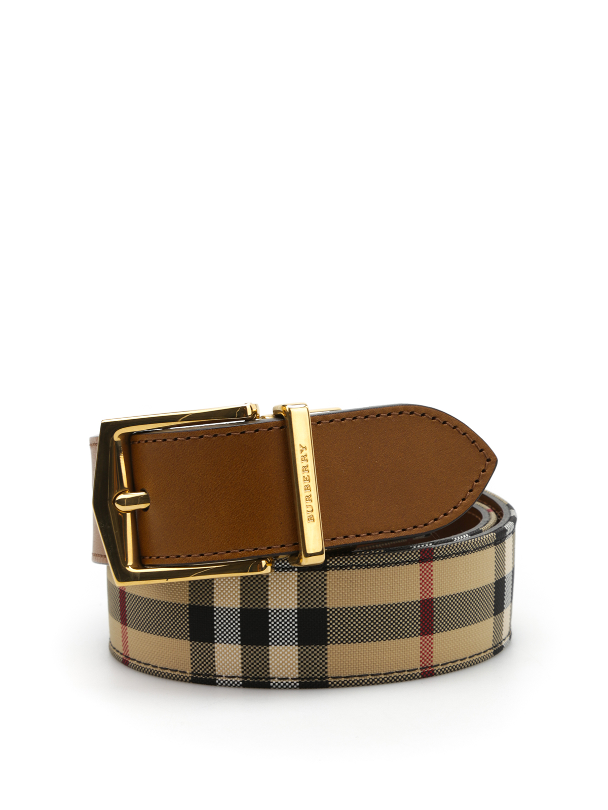Belts Burberry - Horseferry check belt - 3975776 | Shop online at iKRIX