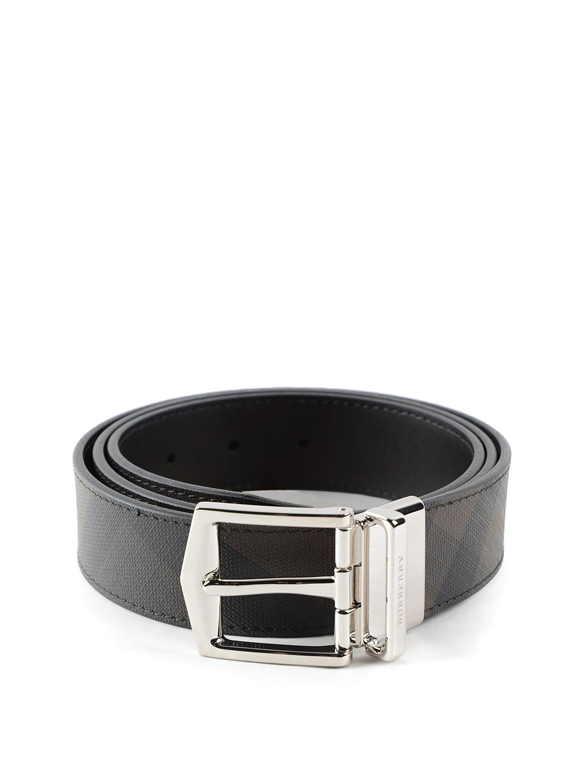 Belts Burberry - James leather belt - 39777790010T | Shop online at iKRIX