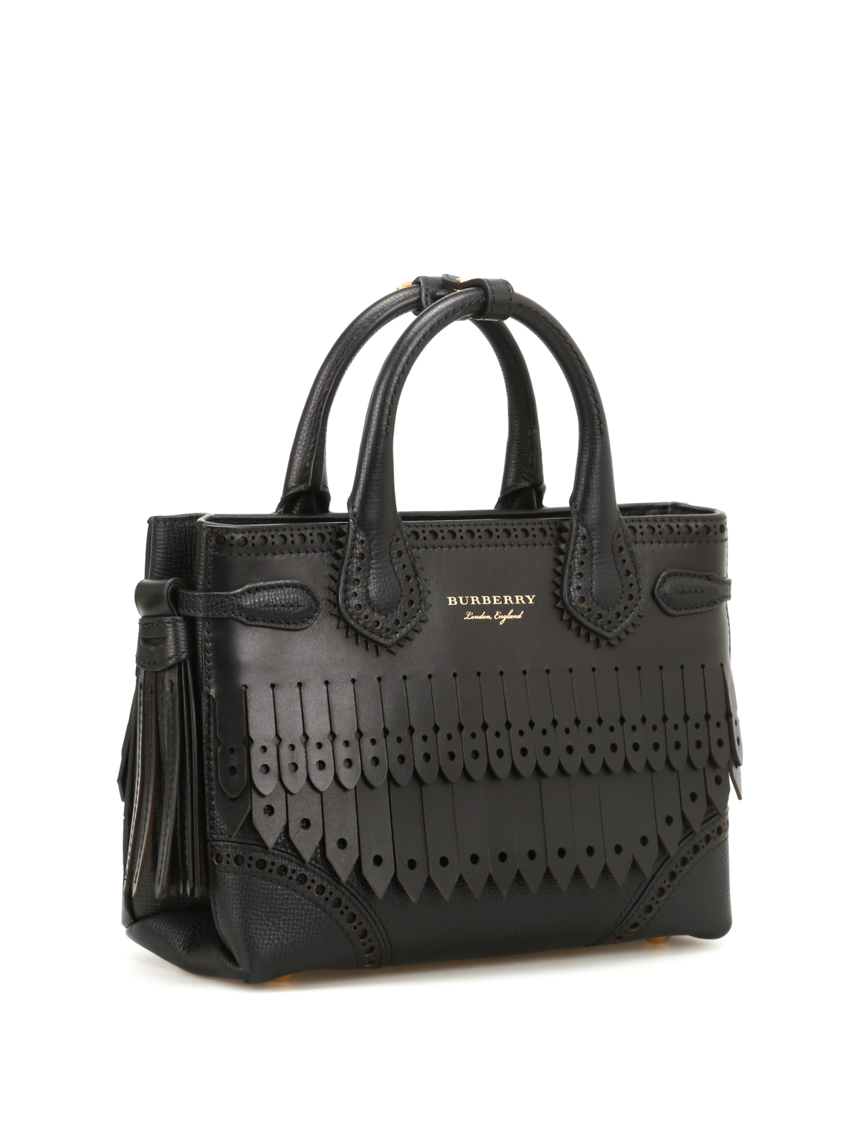 burberry fringed bag