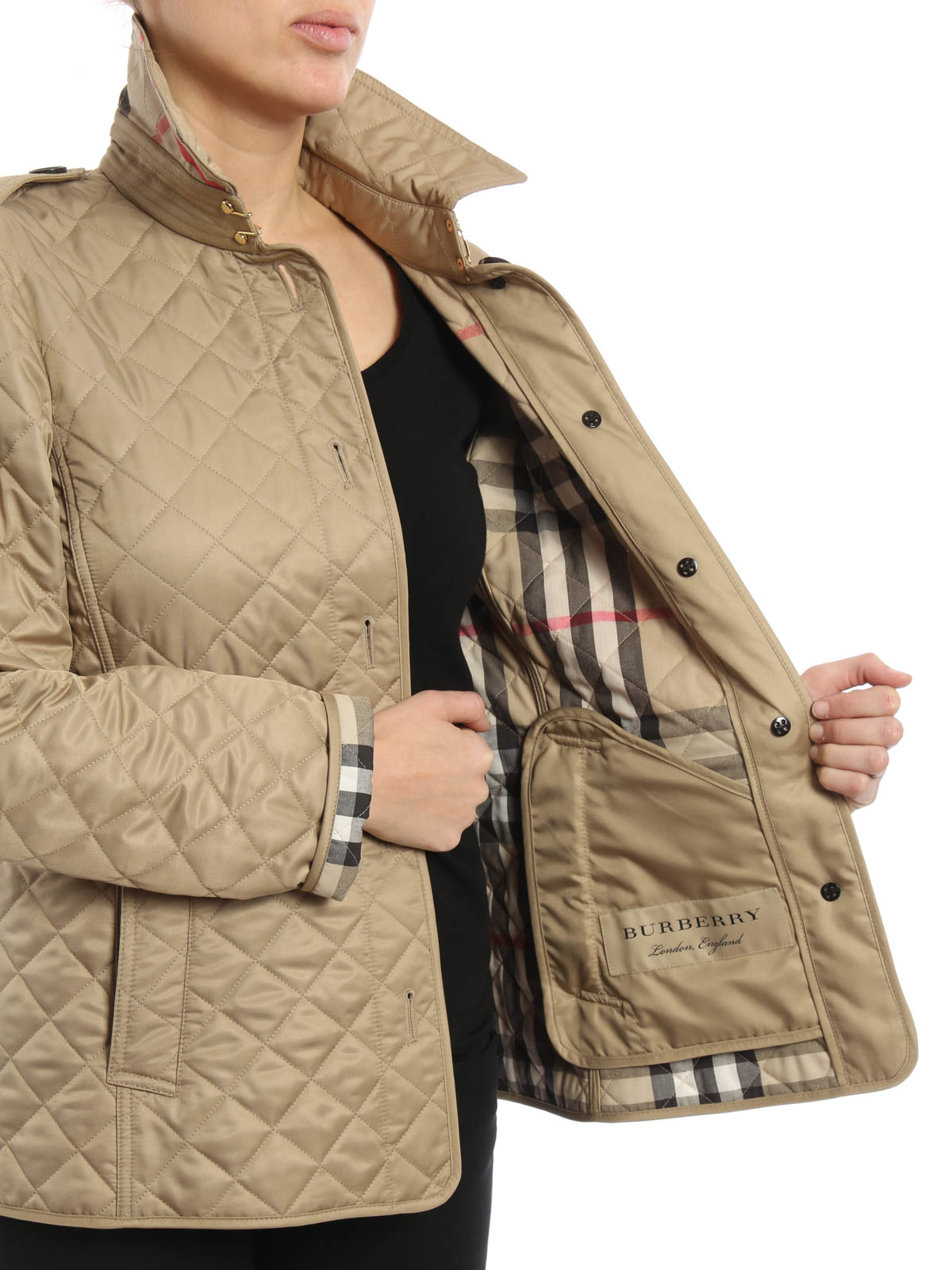burberry quilted jacket womens sale