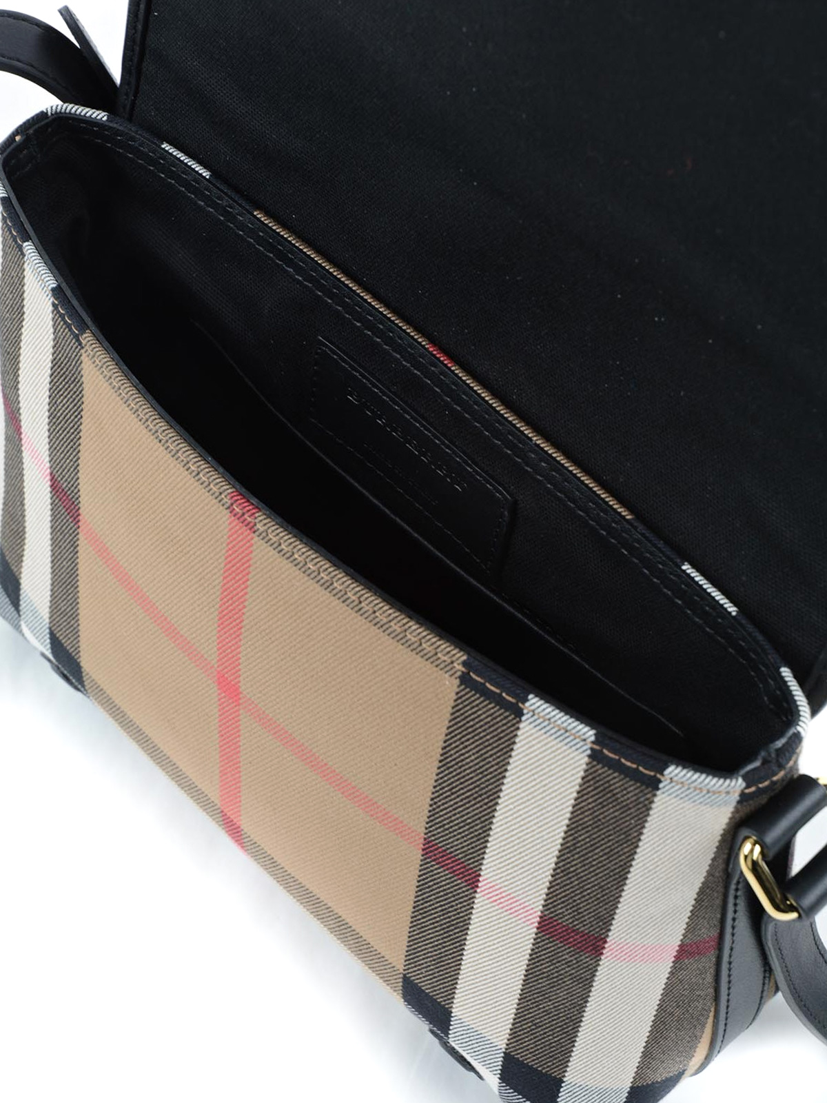Borse a tracolla Burberry - Cartella in canvas Check - 40197901