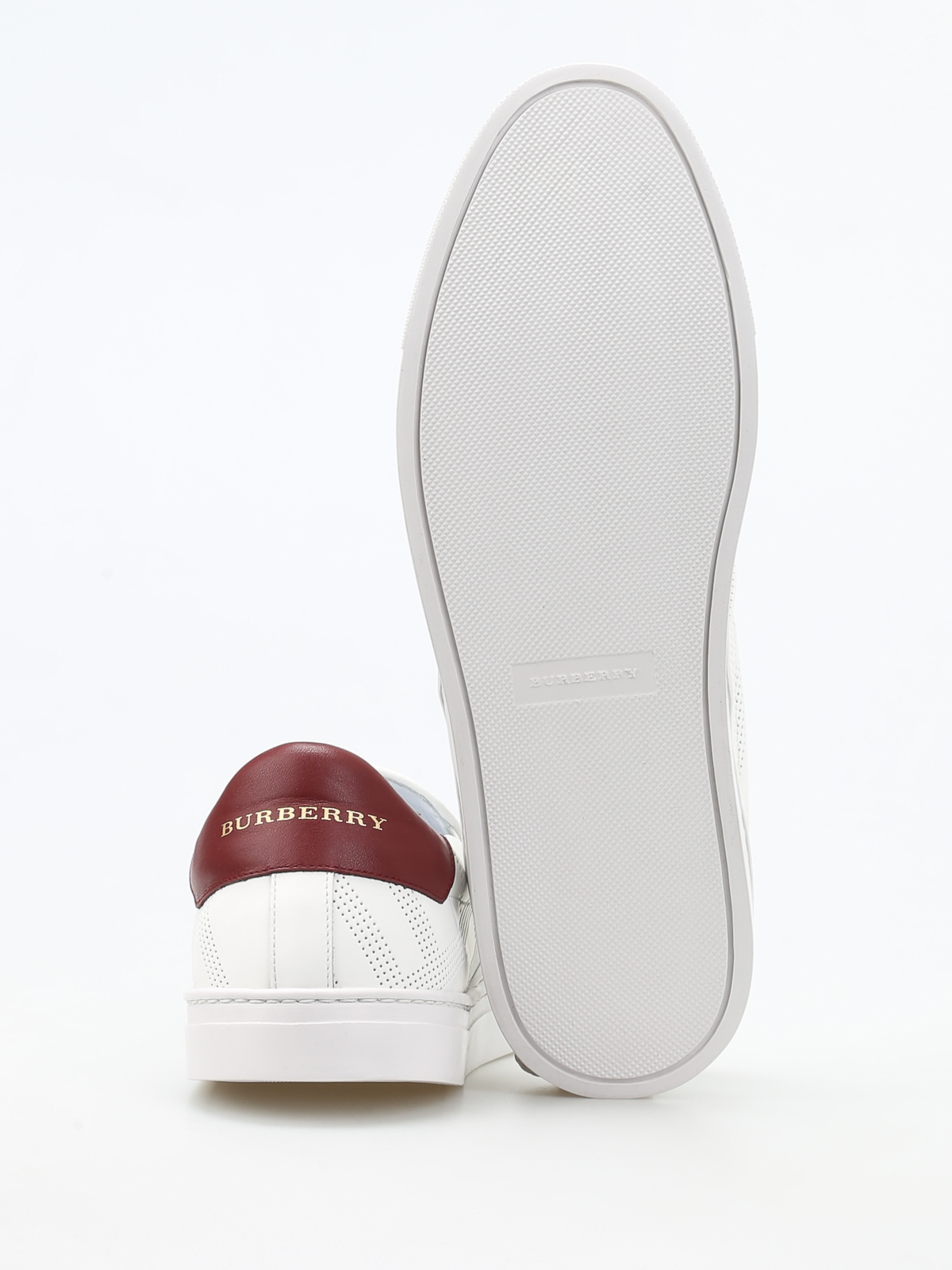 Trainers Burberry - Copford drilled Check shoes - 4038139