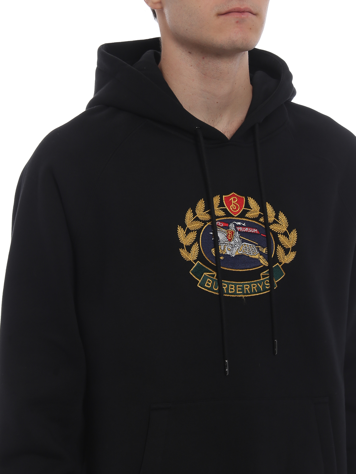 burberry hoodie logo