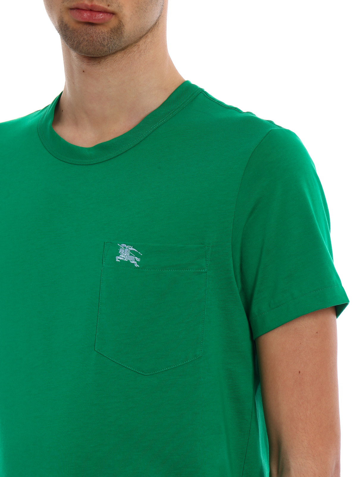 Burberry - Henton green jersey T-shirt 