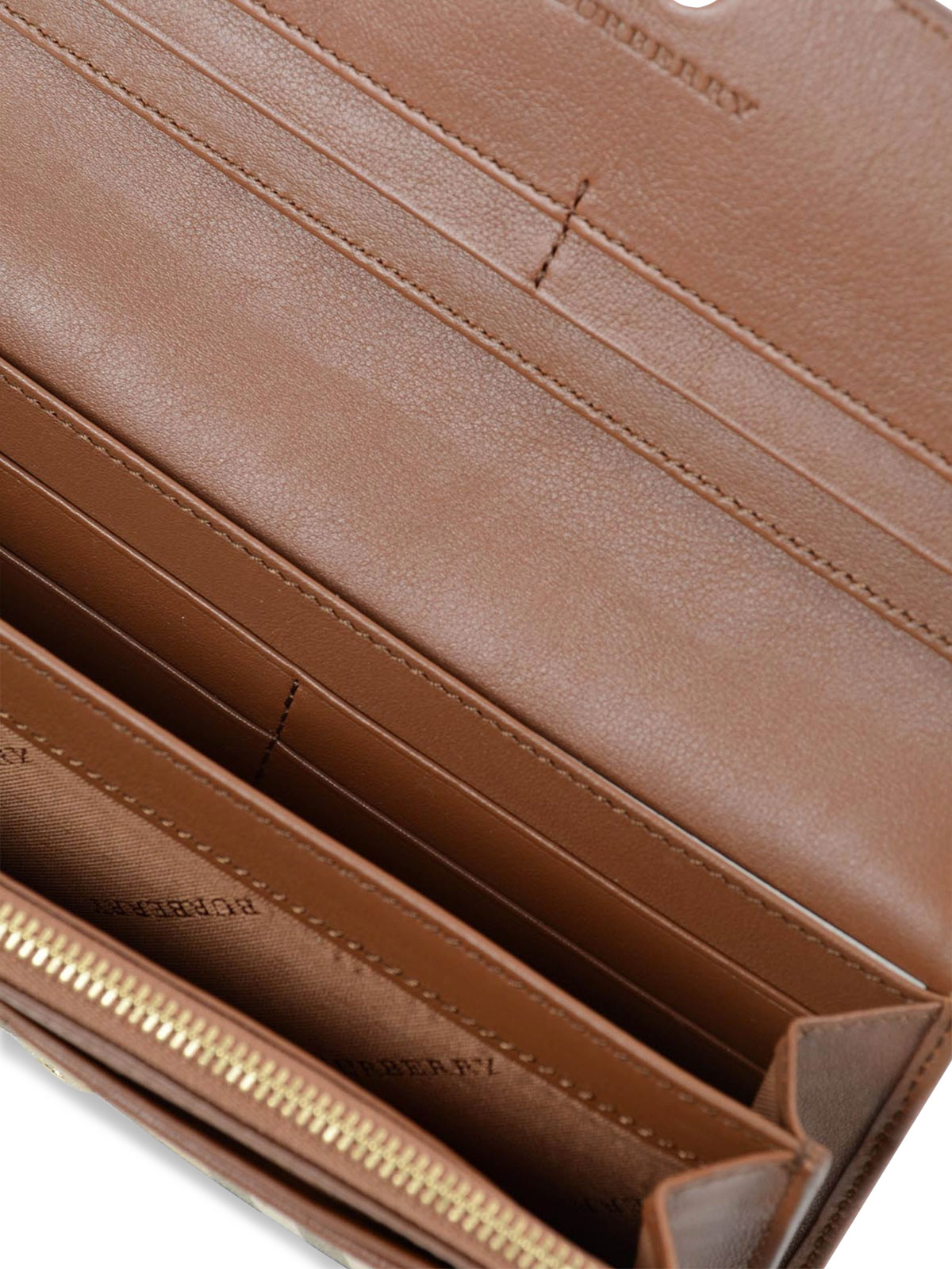 burberry brown wallet