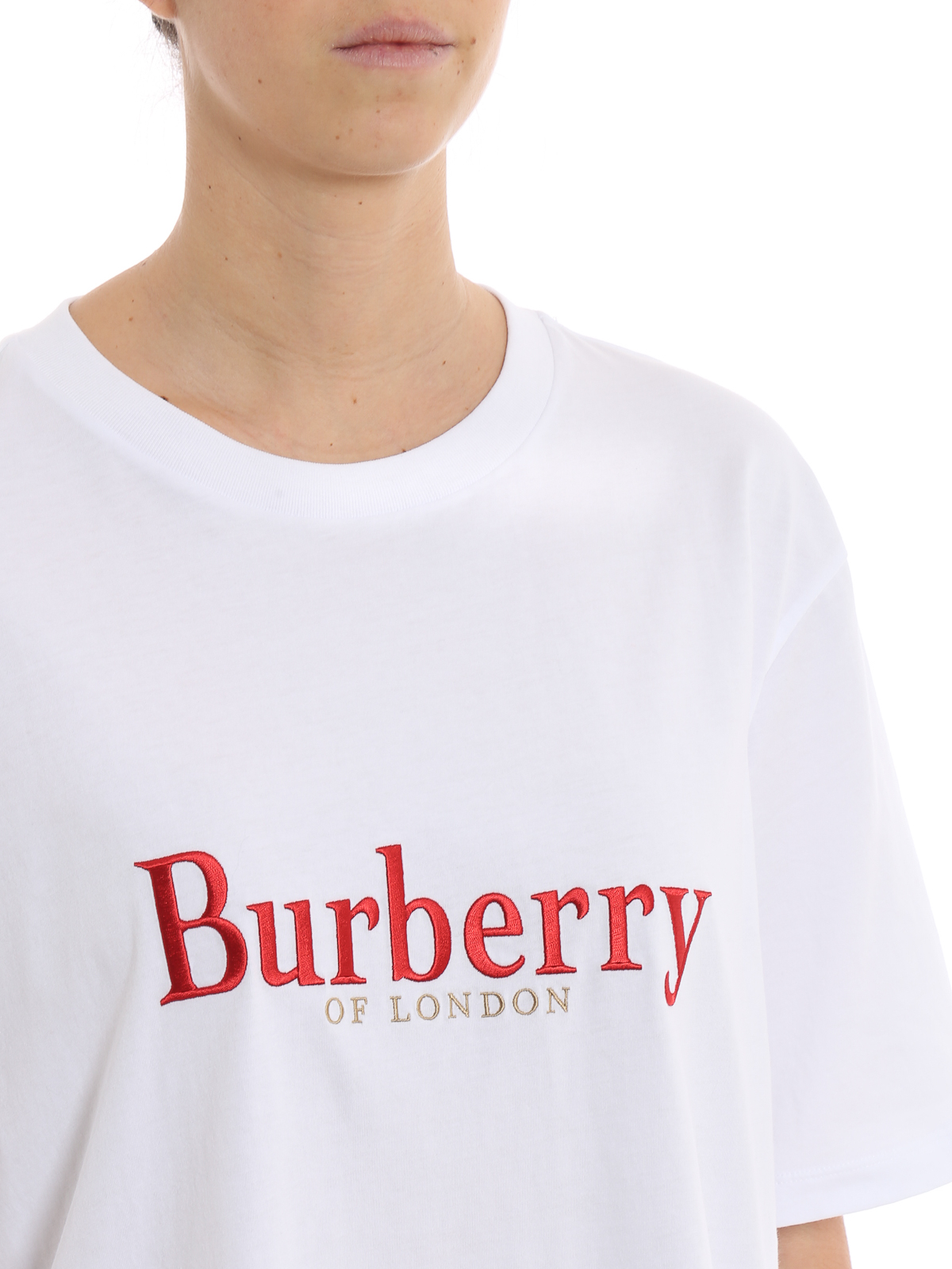 burberry t shirt red