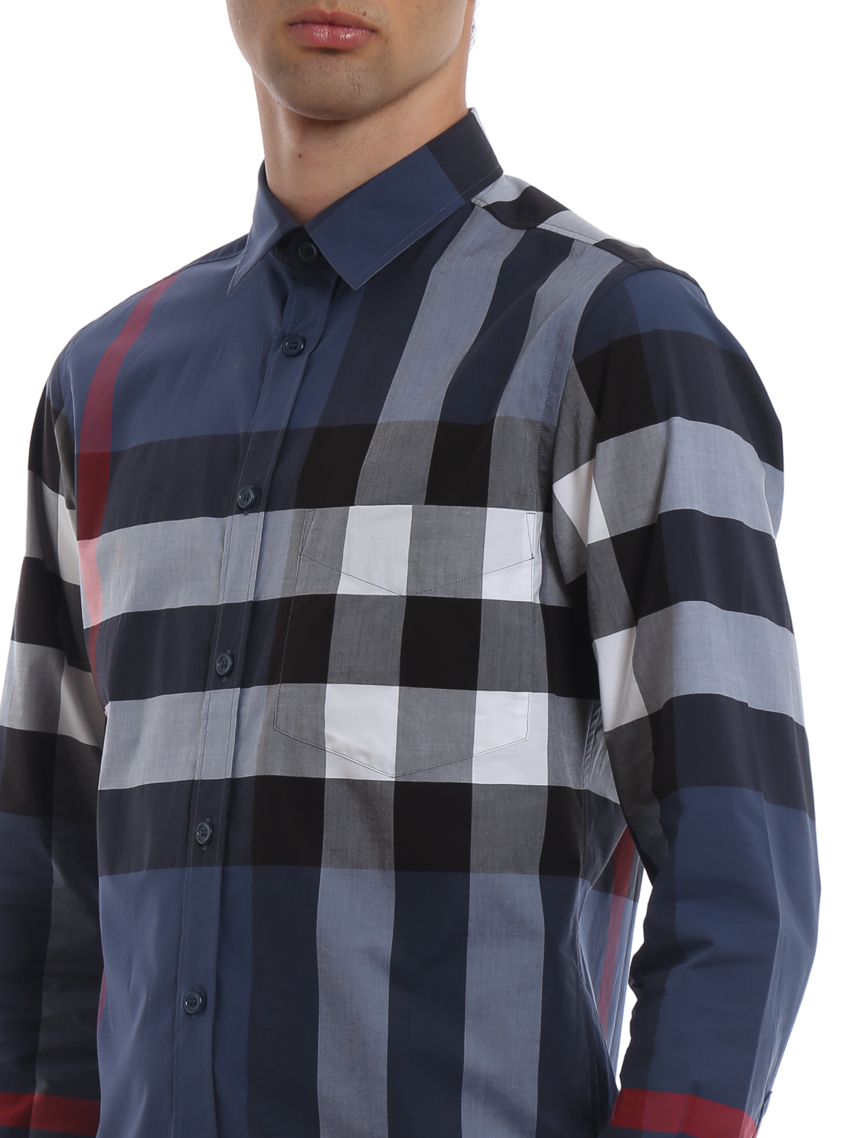 Shirts Burberry - Somerton check poplin shirt - 8015032 
