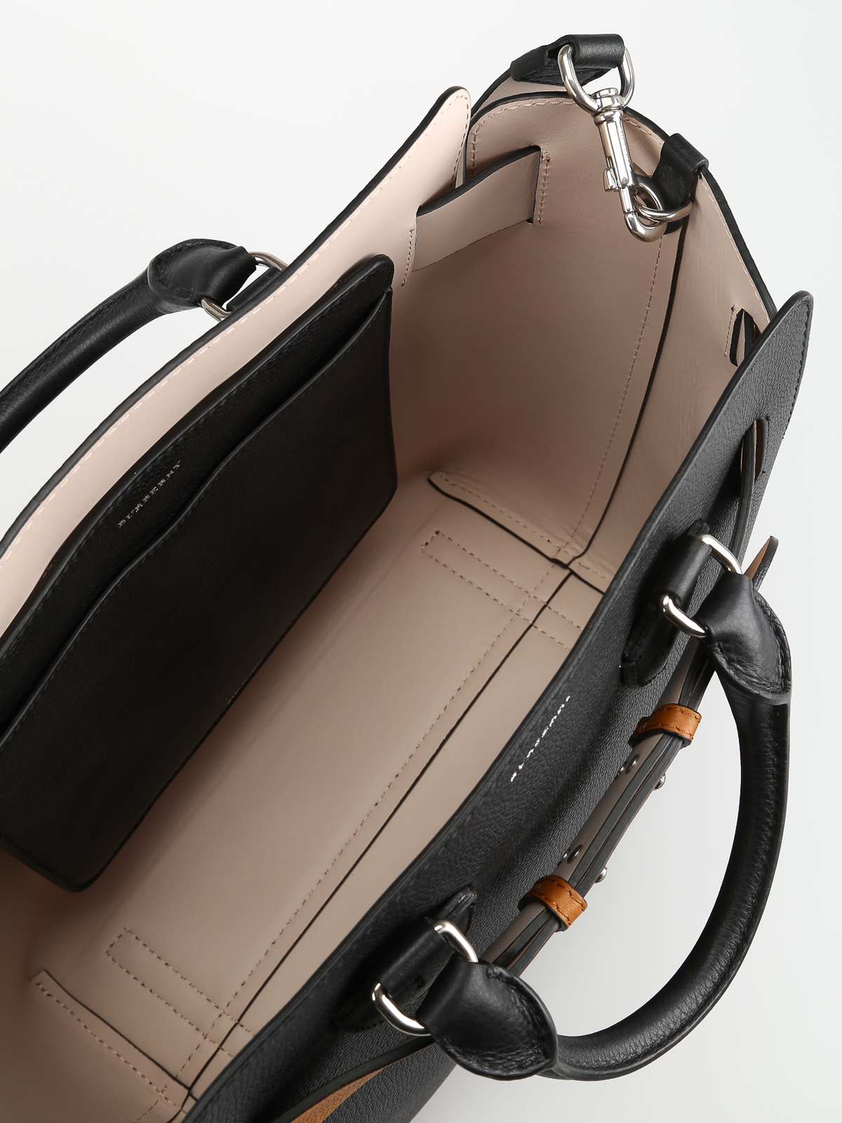 Burberry Shopper Schwarz Handtaschen Ikrix Shop Online