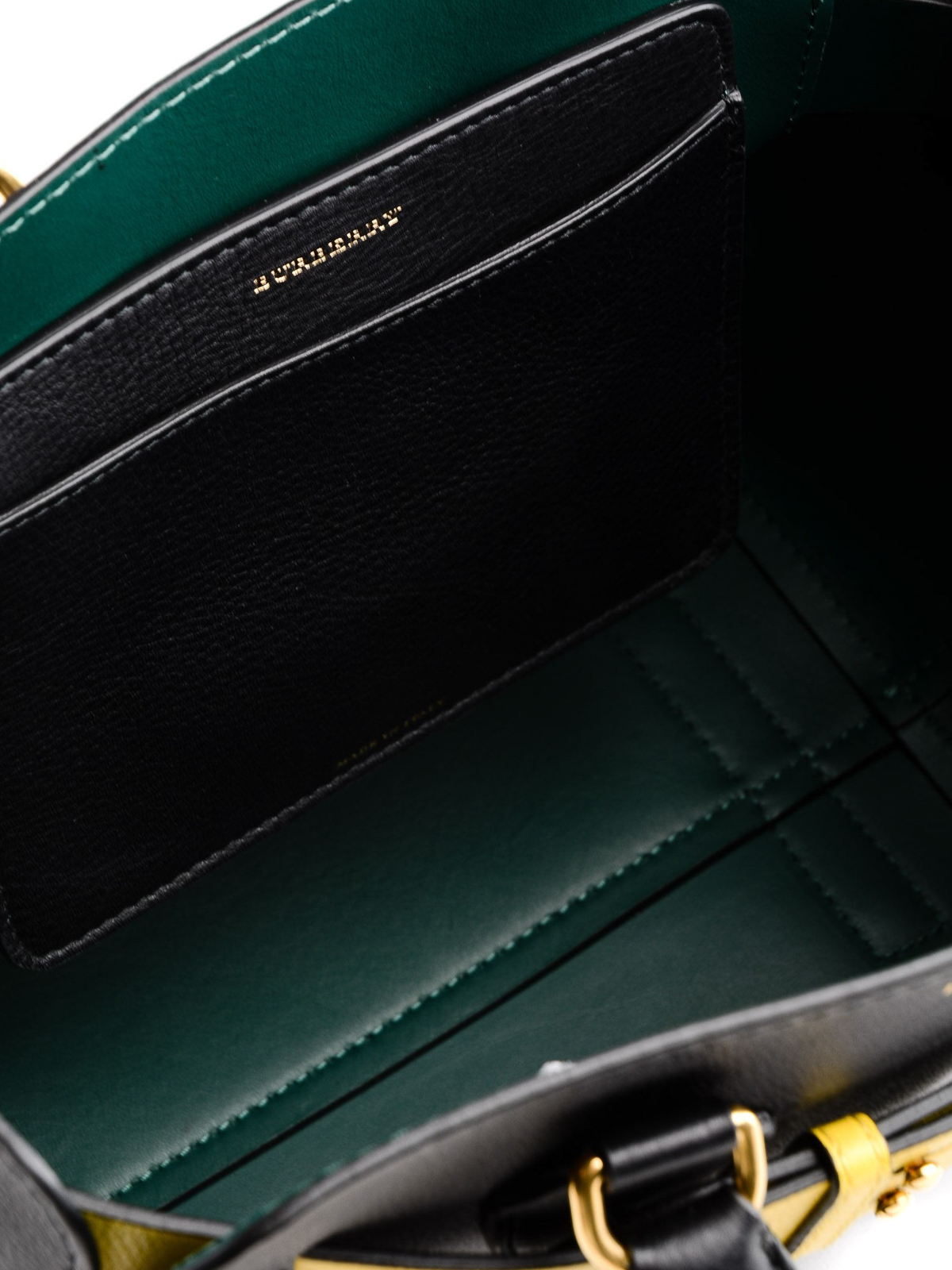 burberry black leather purse