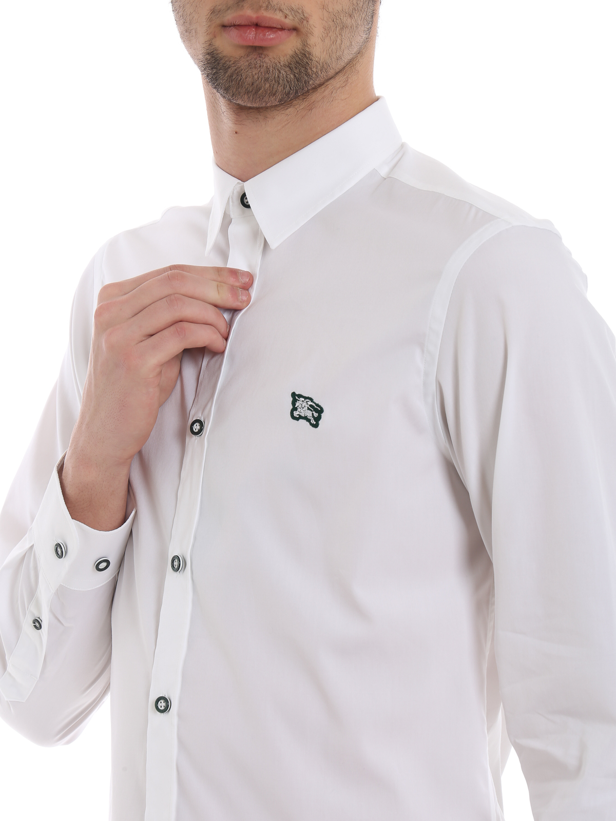 Shirts Burberry - William contrasting button shirt - 8004959 