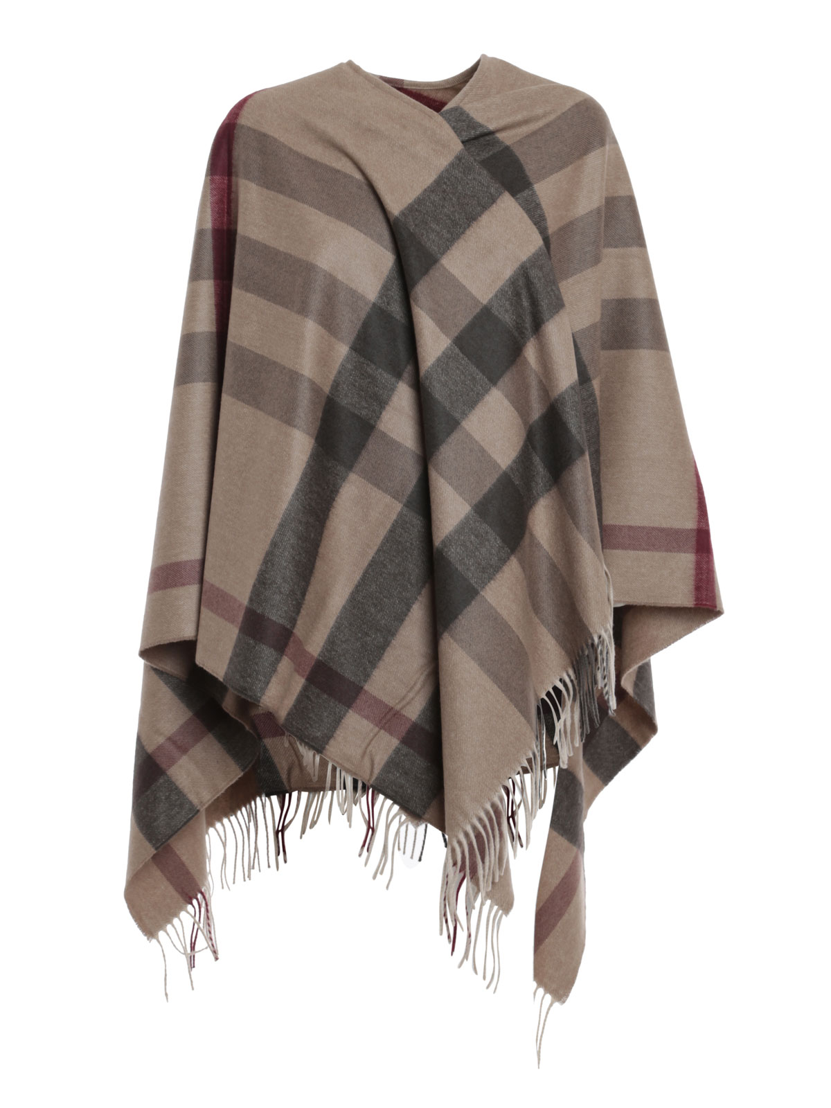 Capes & Ponchos Burberry - Checked poncho - 3895176