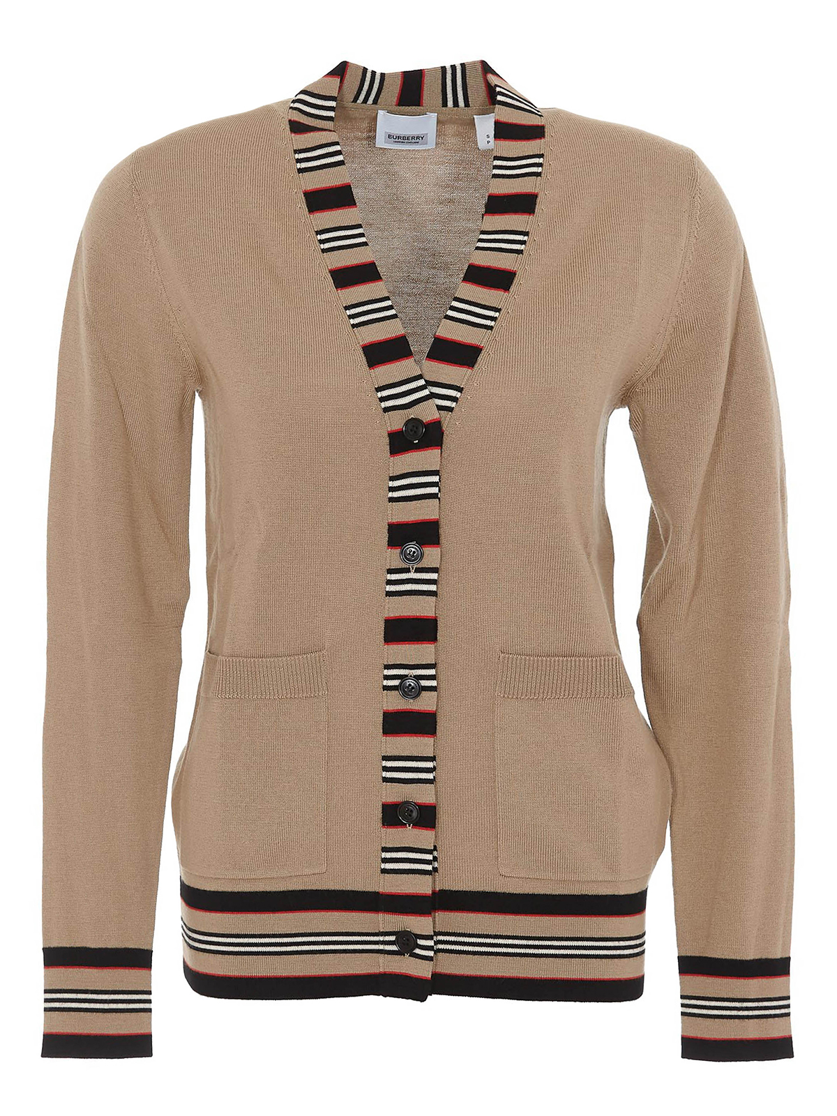 burberry wool cardigan