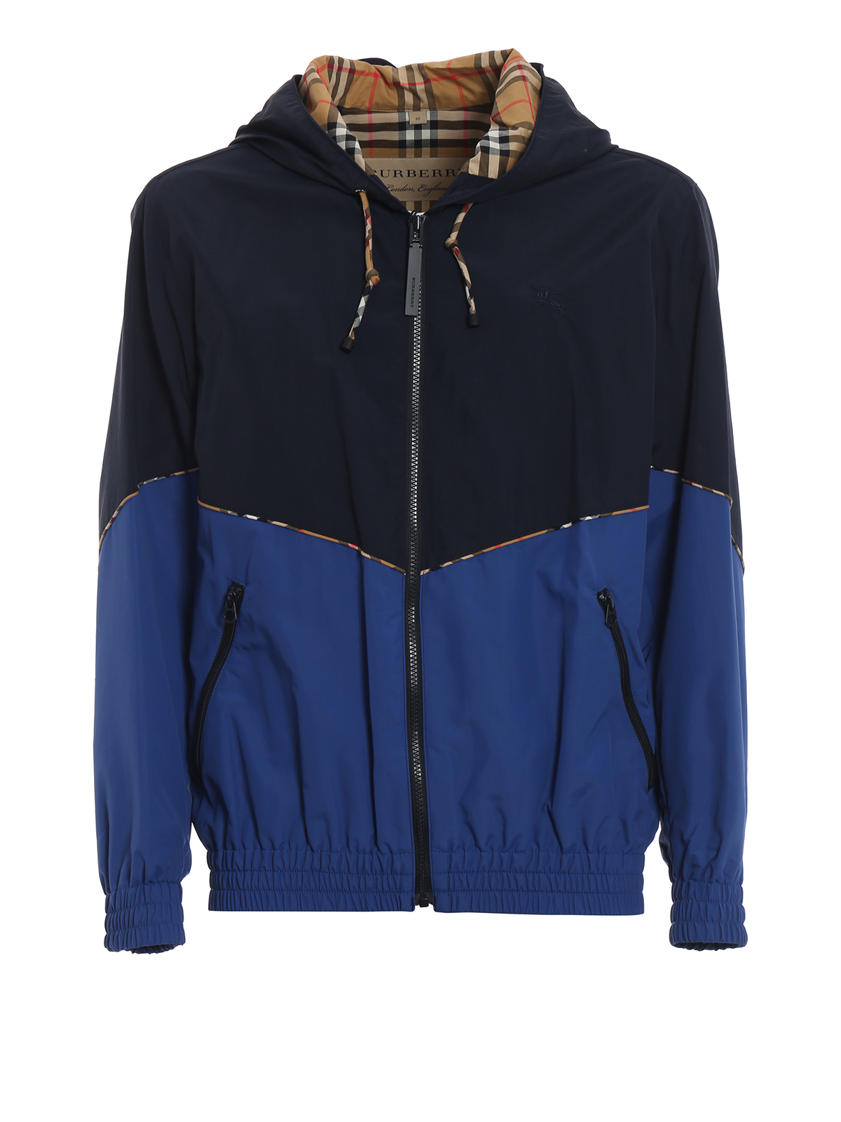 Casual jackets Burberry - Elworth colour block windbreaker - 8003359