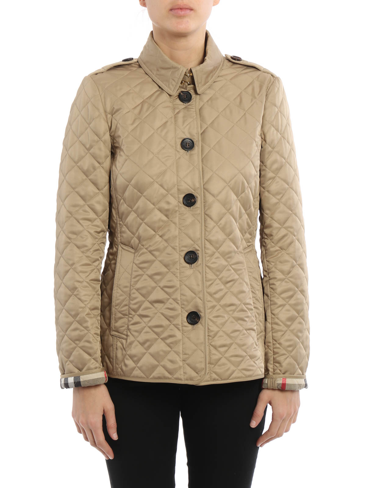burberry plus size quilted jacket