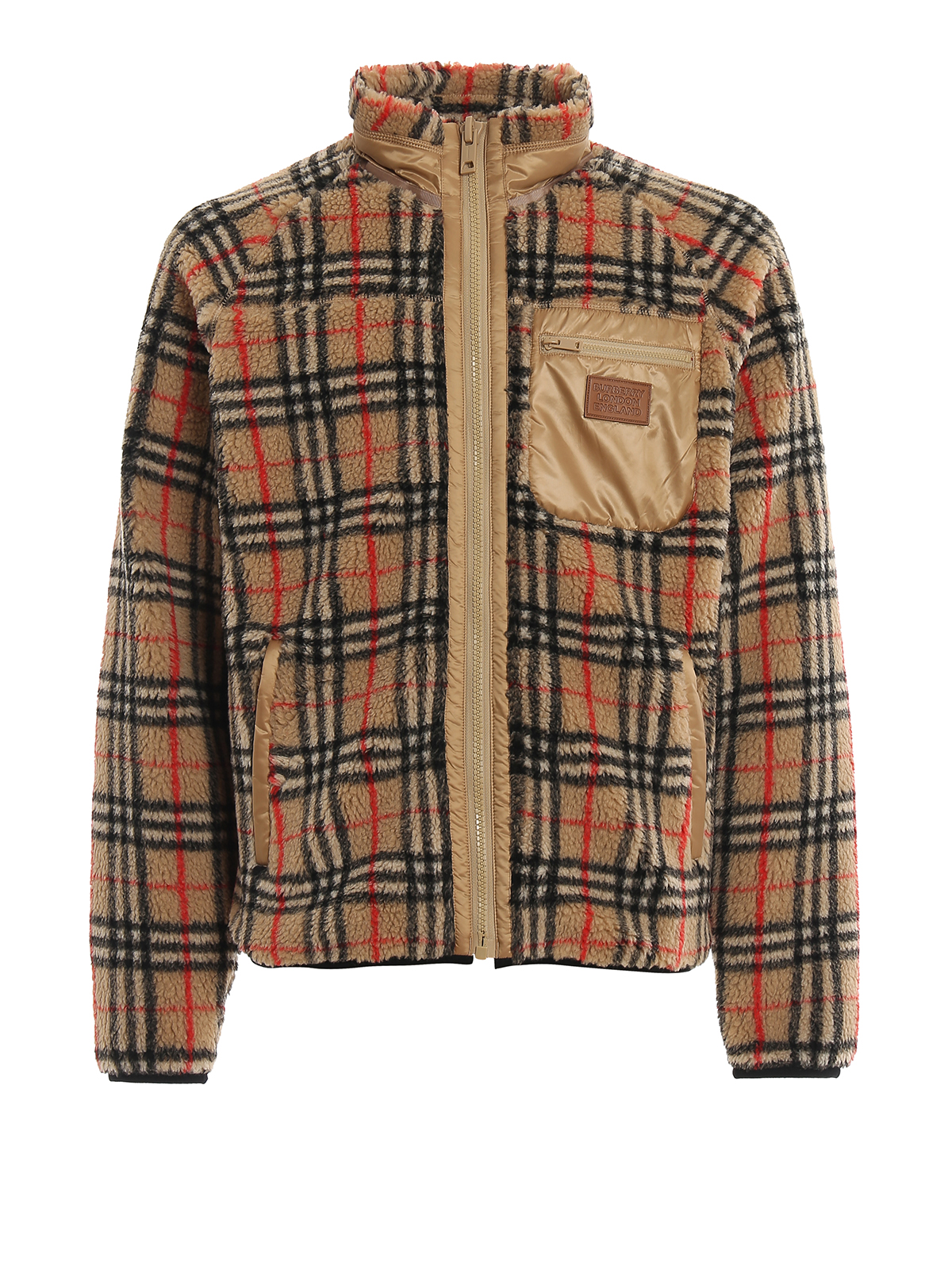 Burberry Fleece Jacket Flash Sales, 56% OFF | www.ingeniovirtual.com
