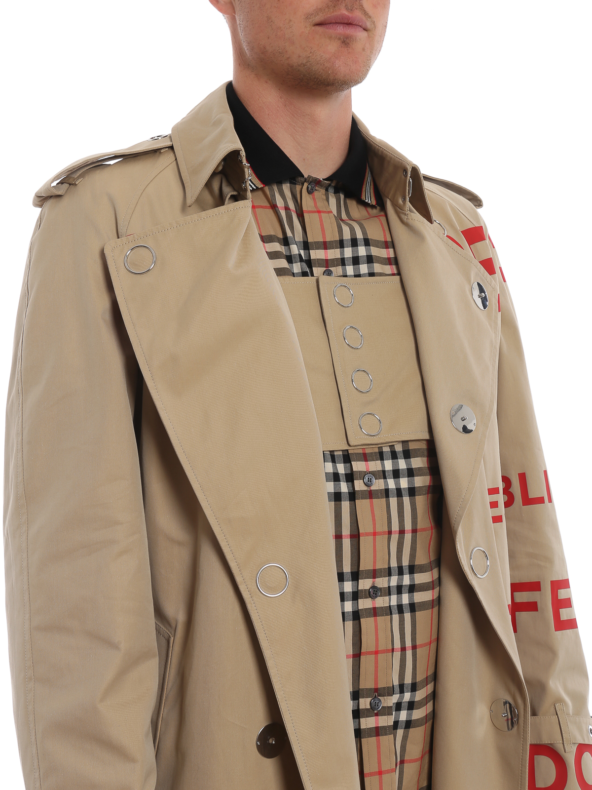 Trench coats Burberry - Horseferry print gabardine trench coat - 4558209