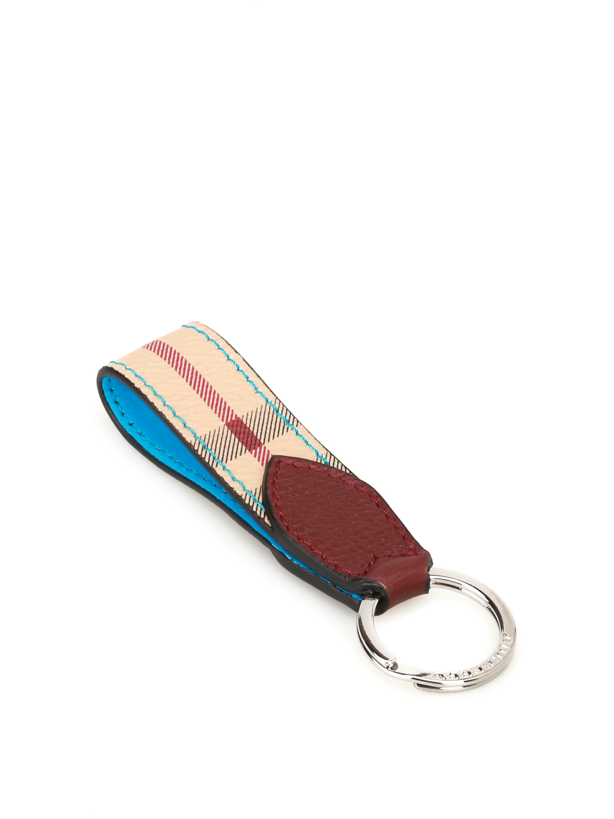 Key holders Burberry - Haymarket check key charm - 4065213 