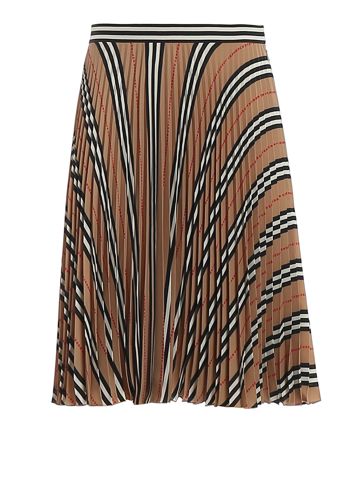 Burberry - Rersby pleated skirt - Knee length skirts & Midi - 8025671