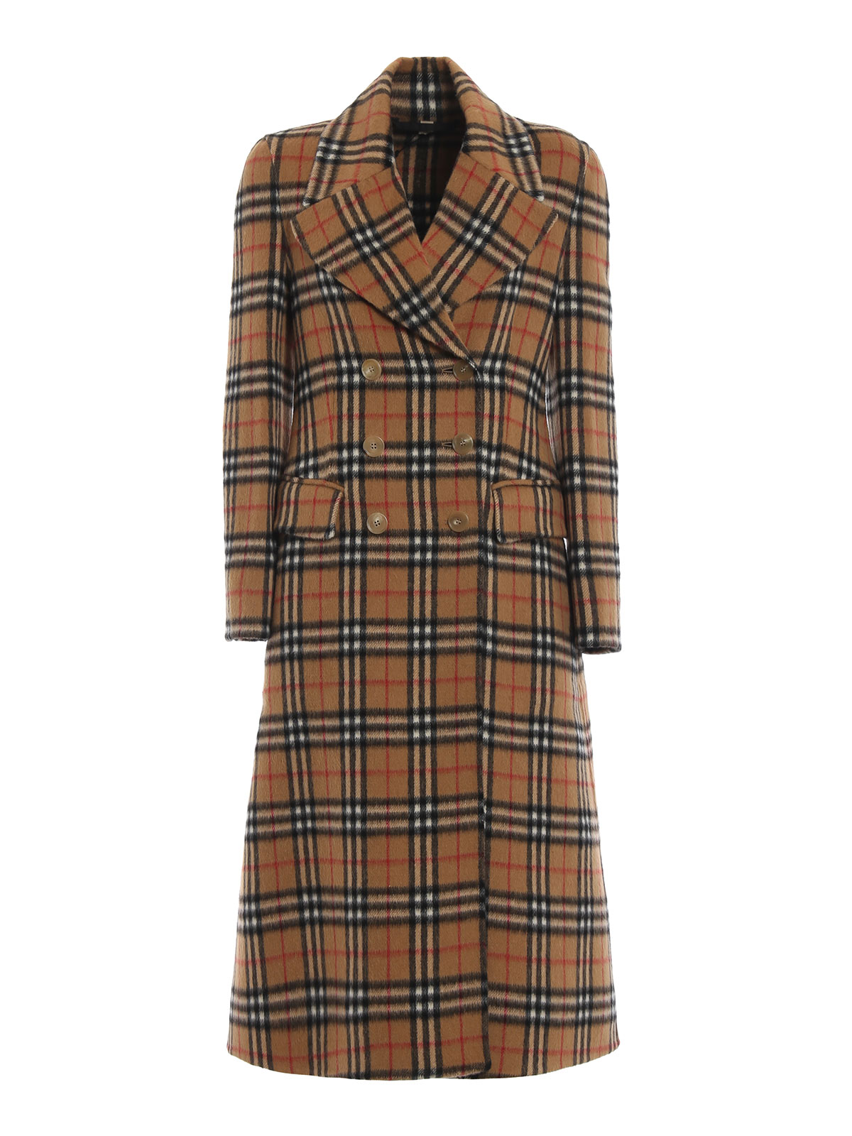 Aanval man Nauwkeurig Long coats Burberry - Aldermoore tailored vintage alpaca wool coat - 8001902