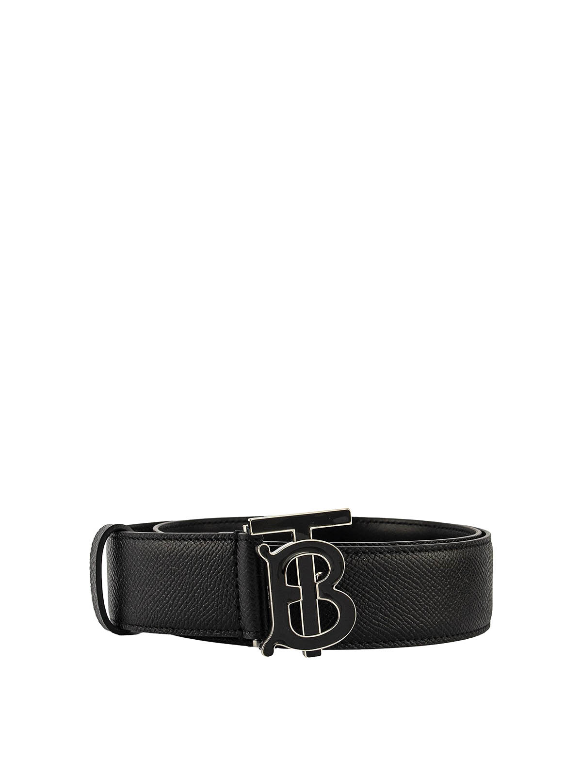 burberry grainy leather belt