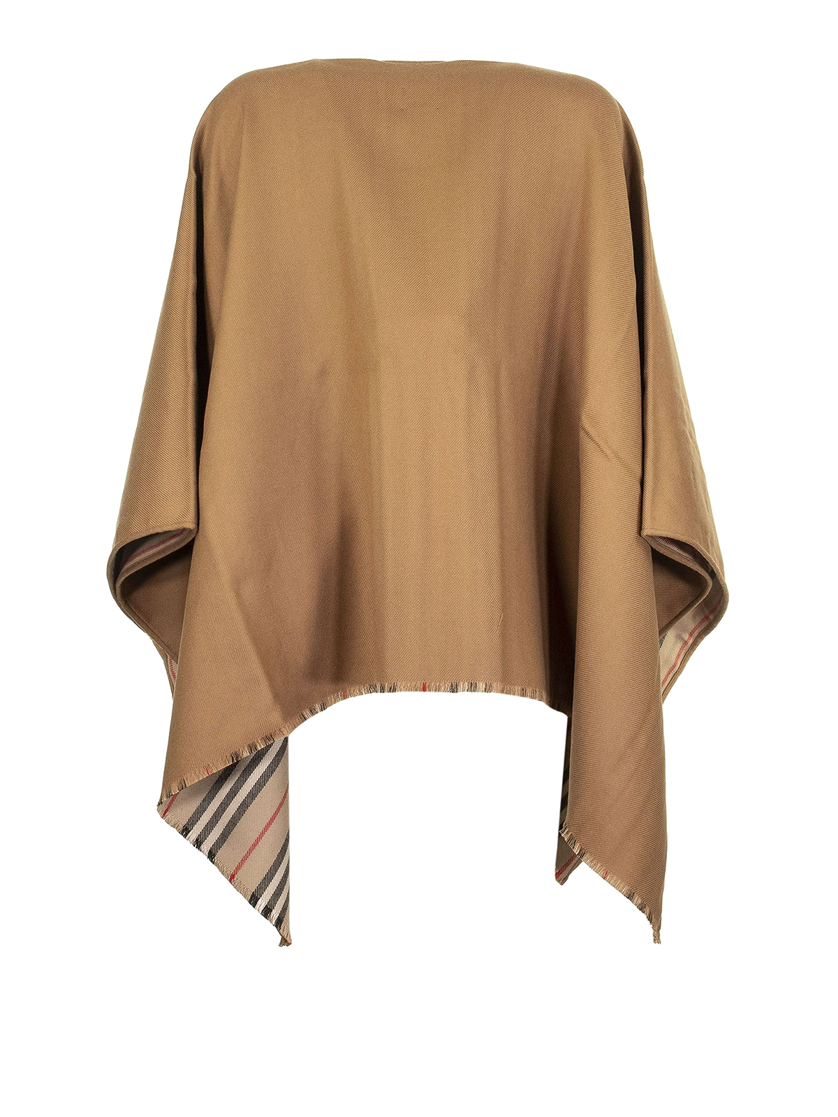 Capes & Ponchos Burberry - Icon stripe wool cape - 8015654 