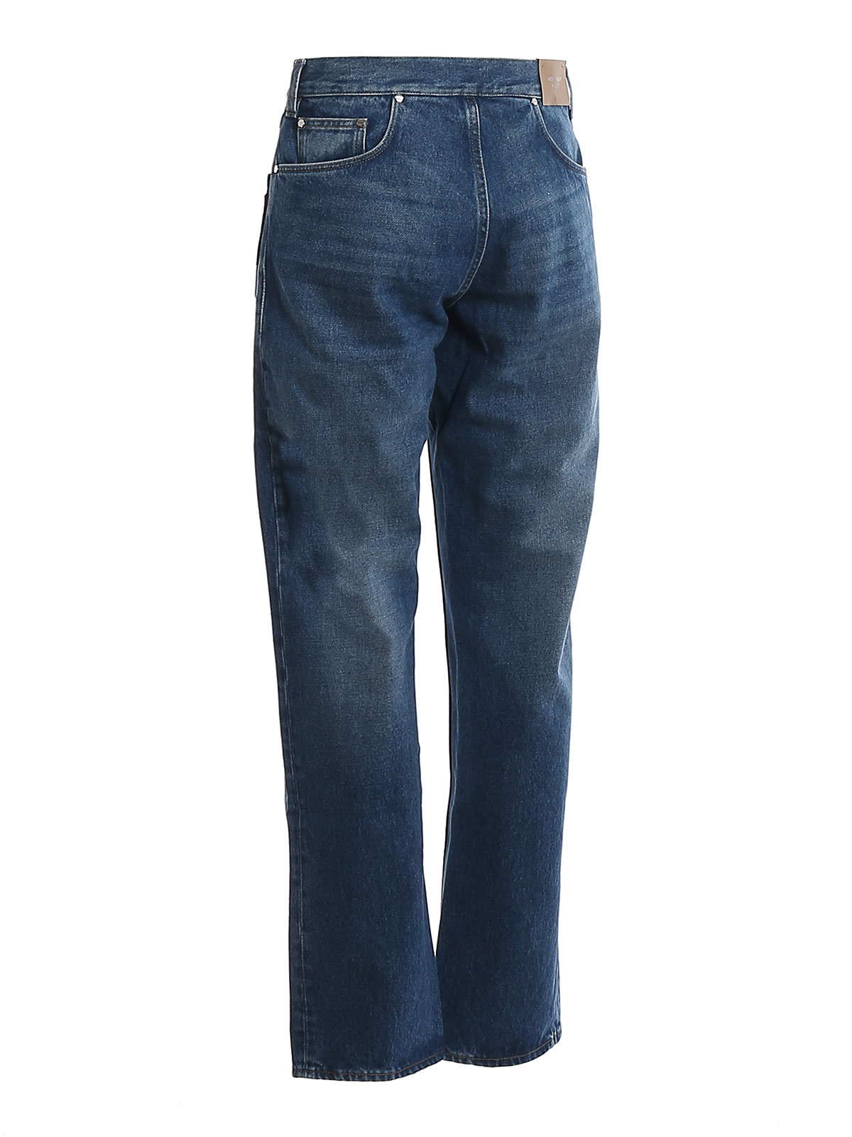 Flared jeans Burberry - Workwear washed denim jeans - 8025376 | iKRIX.com