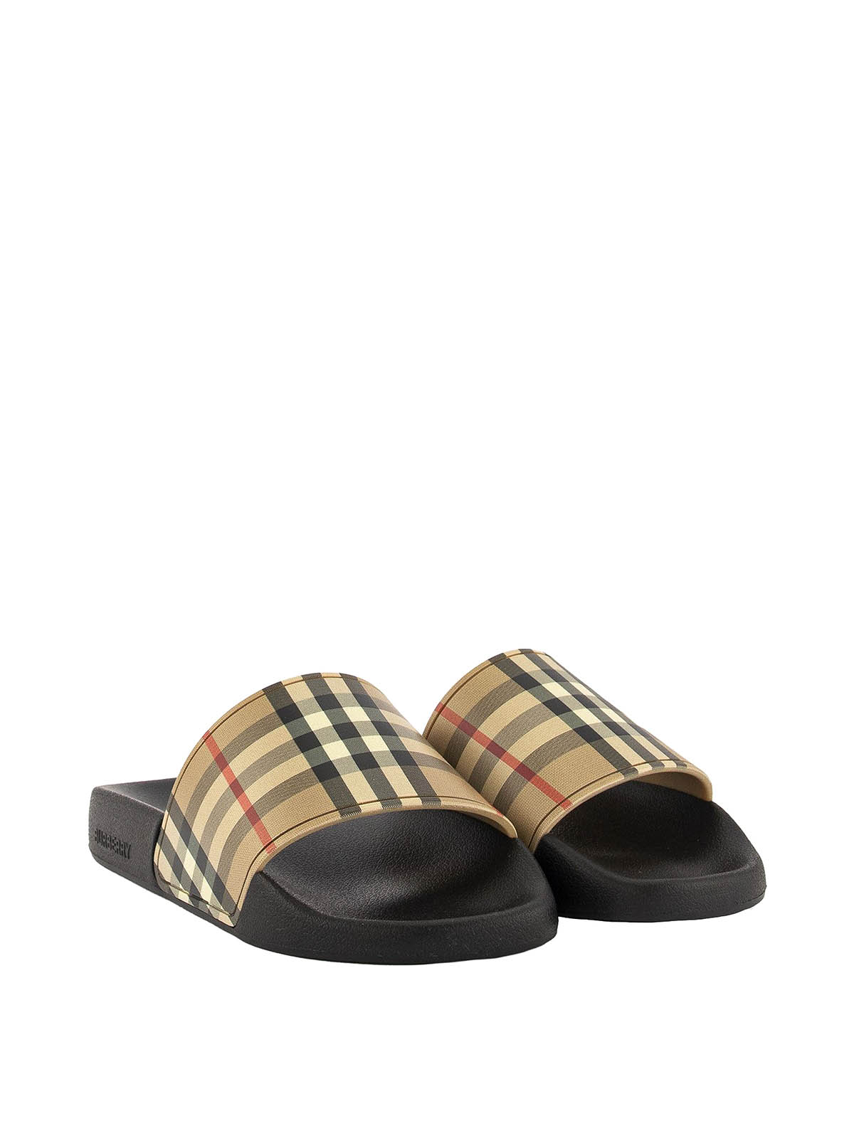 Flip flops Burberry - Vintage Check slide sandals - 8024232 