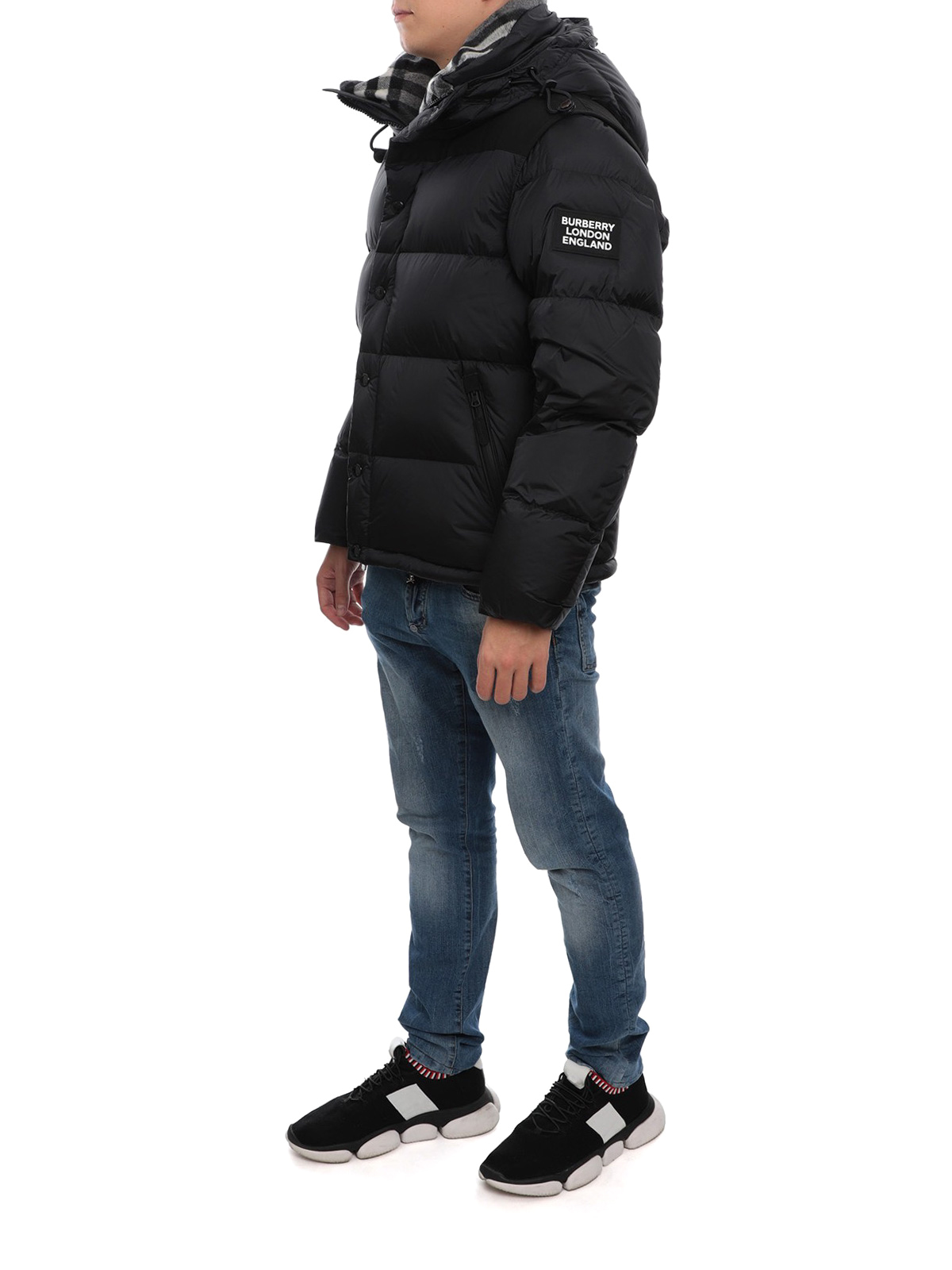 Padded jackets Burberry - Black quilted nylon puffer jacket - 8018731