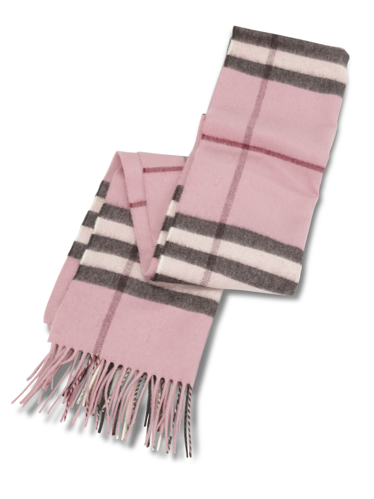 Heritage Check Cashmere Scarf 