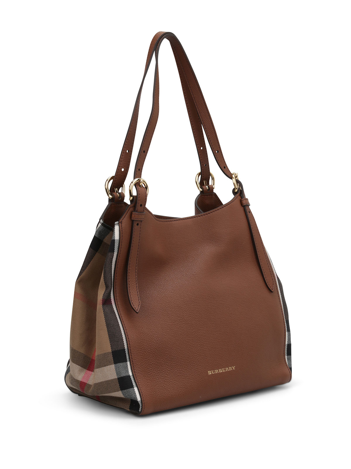 Burberry - House Check Derby Canterbury Tote - Shoulder Bags    