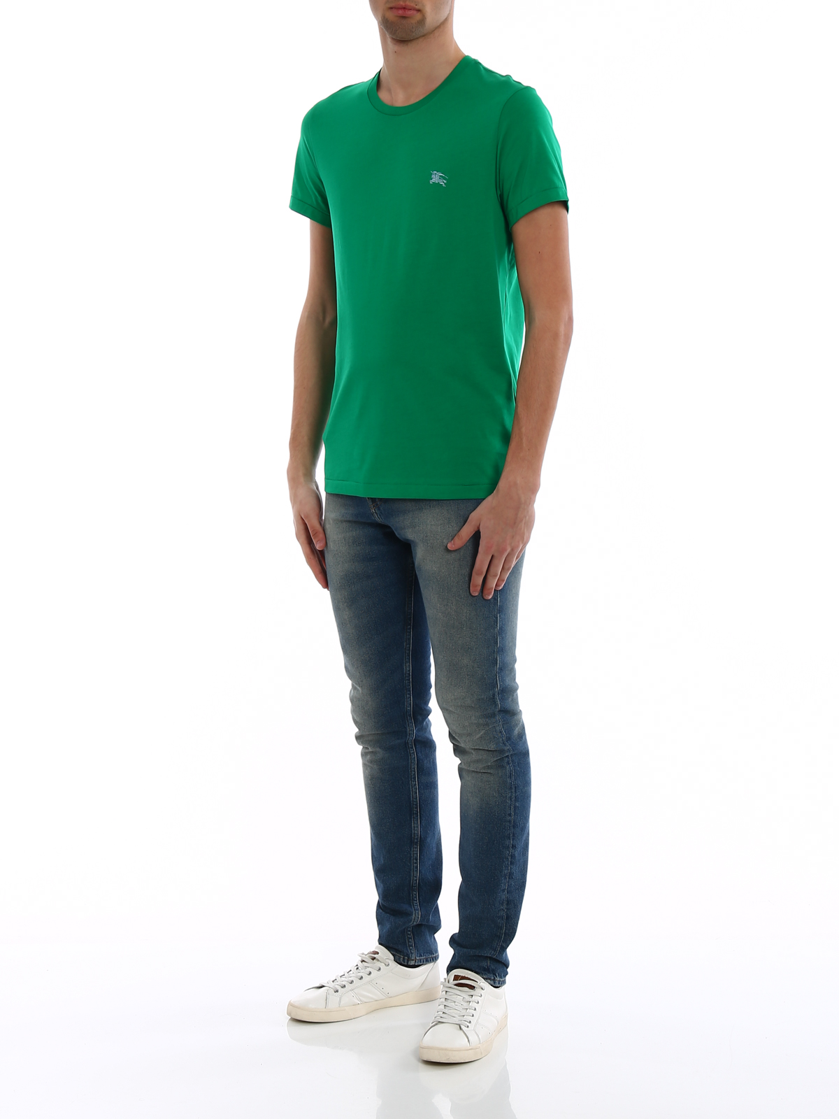 T-shirts Burberry - Joeforth bright green jersey Tee - 4068592 