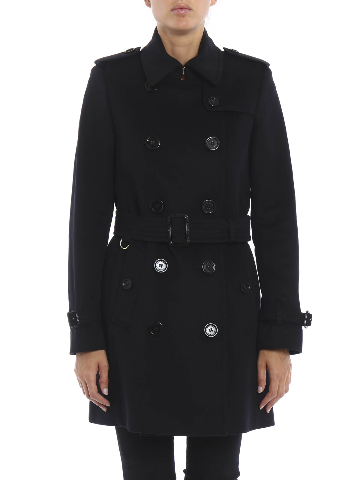 Burberry - Kensington wool trench coat 
